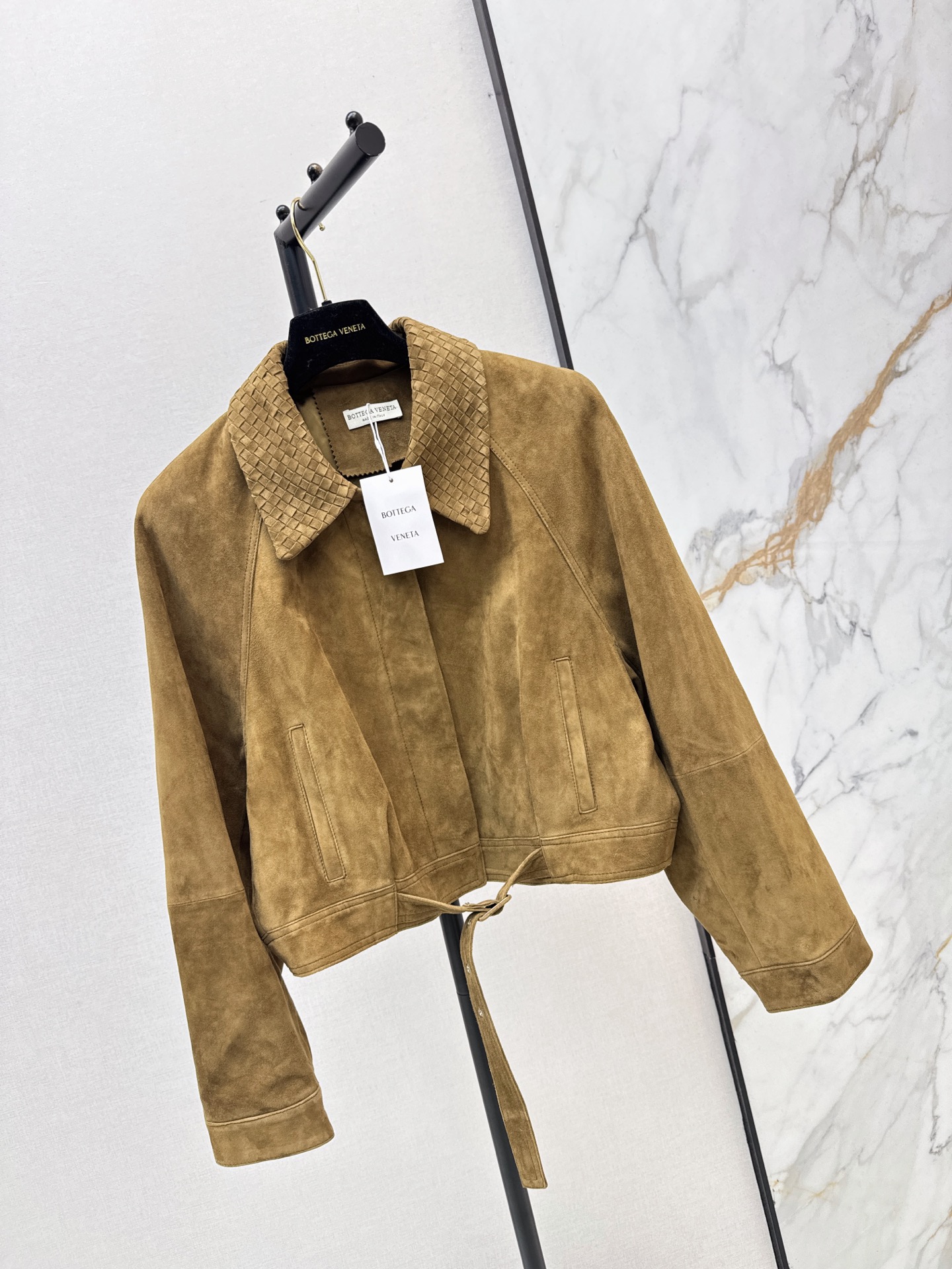 Bott 26fw suede leather jacket
