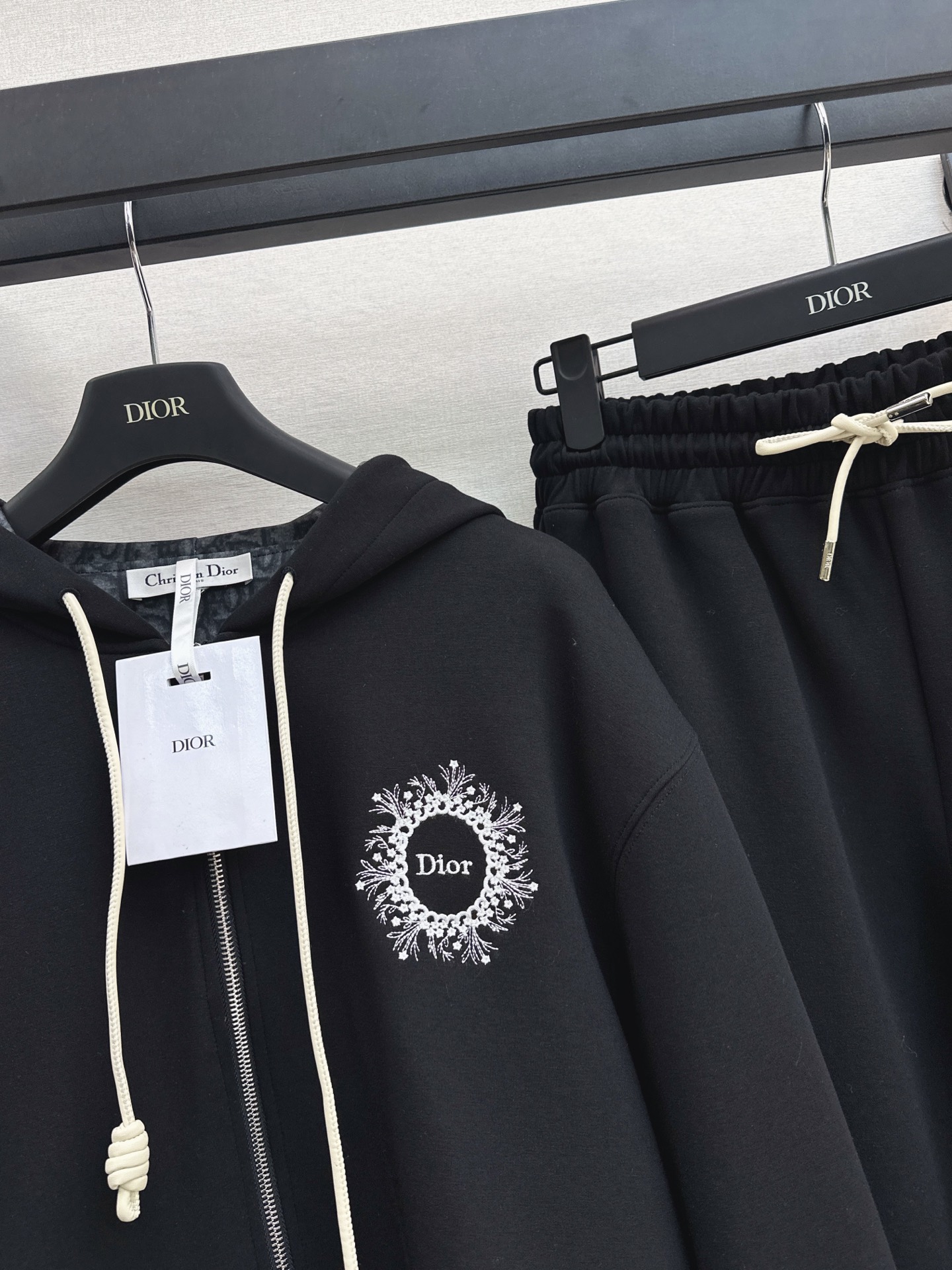 CD 26fw embroidery casual jacket pants sets