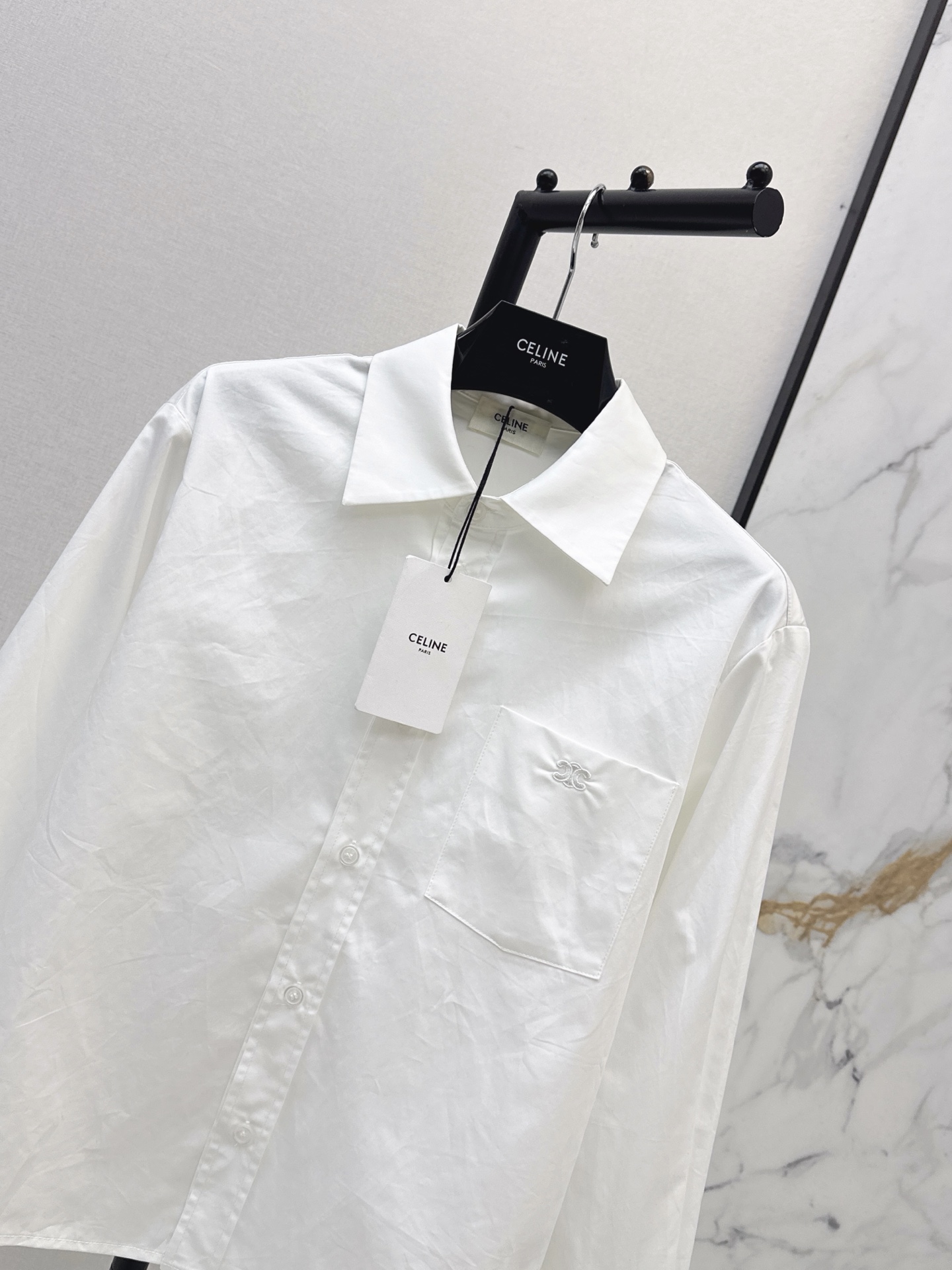 Celi 26fw embroidery shirt
