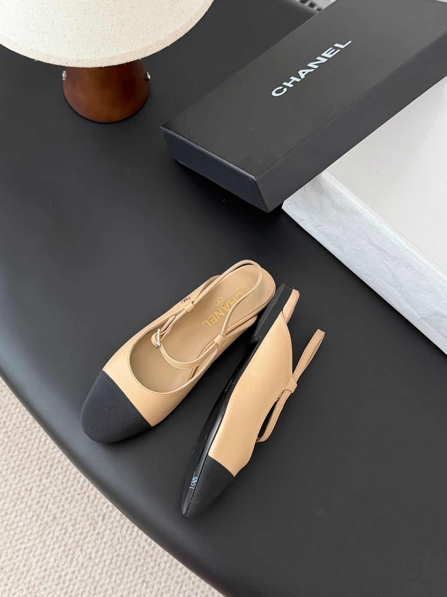 Chan 25B slingback mary janes