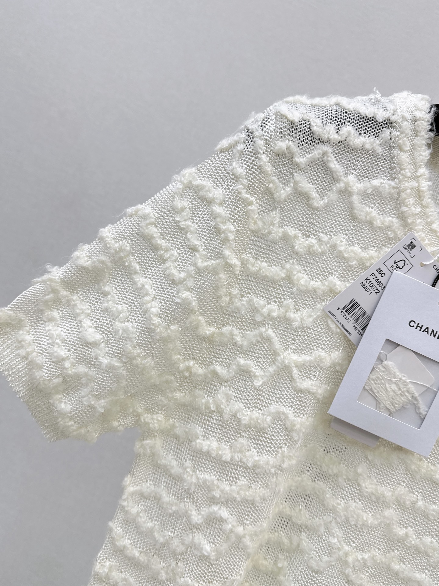 Chan 26ss hollow sweater