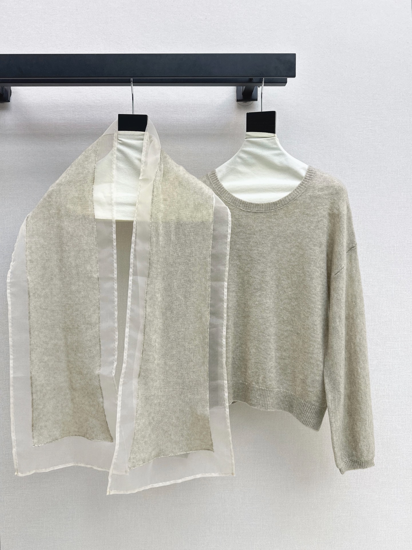 Row 26fw scarf wool knitwear
