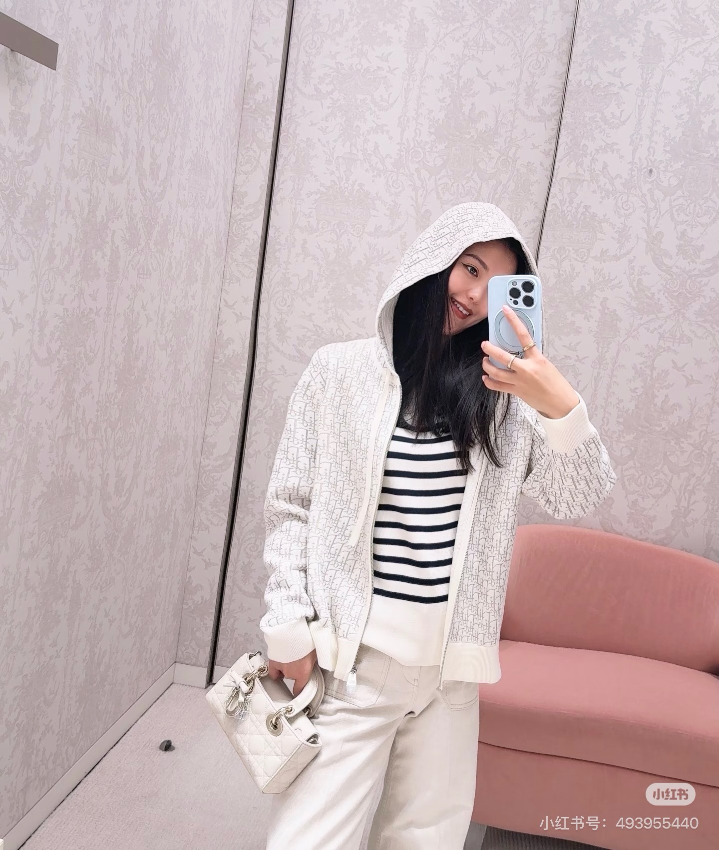 CD 26fw hooded knit jacket