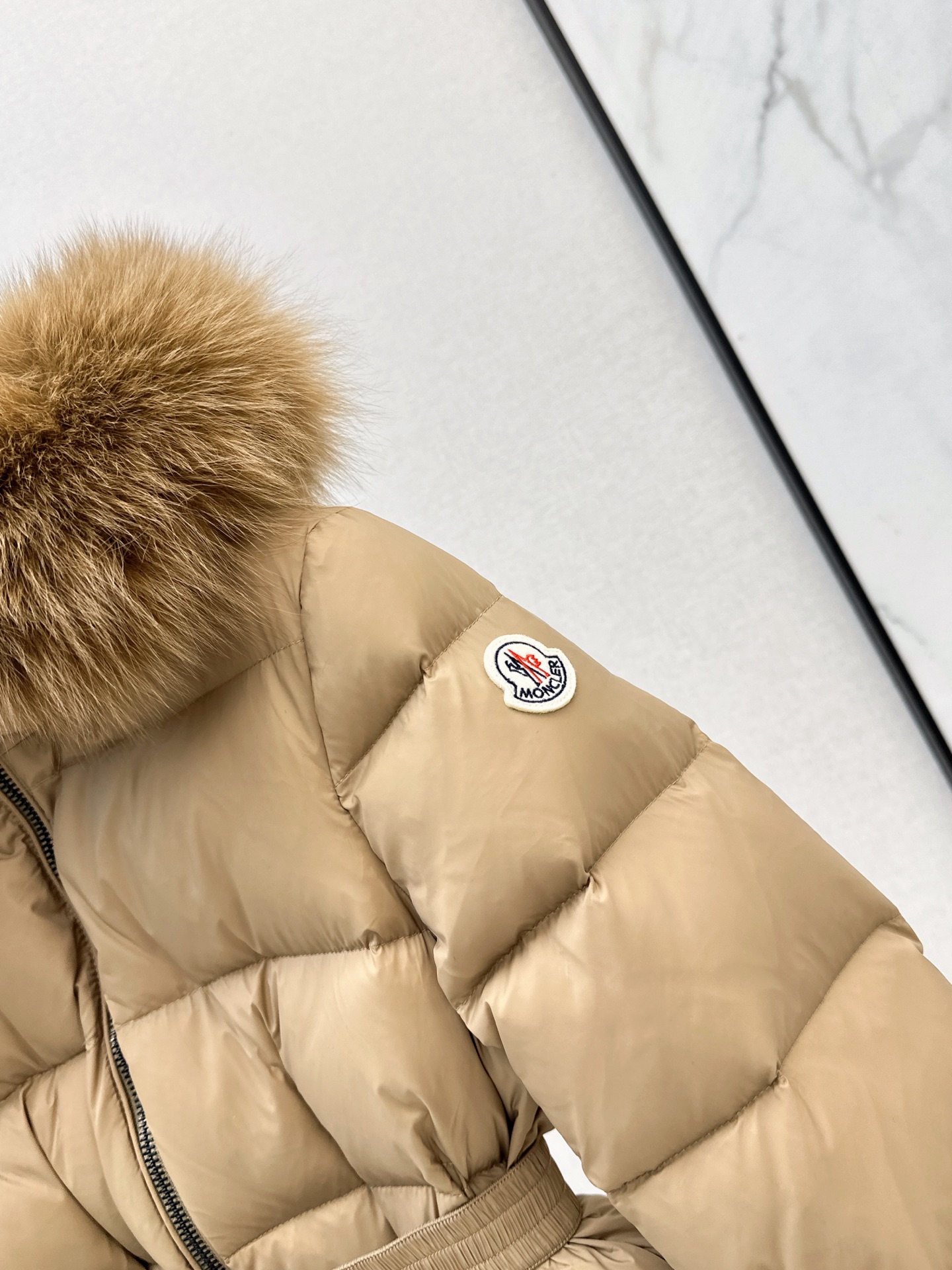 Monc 26fw hooded down jacket