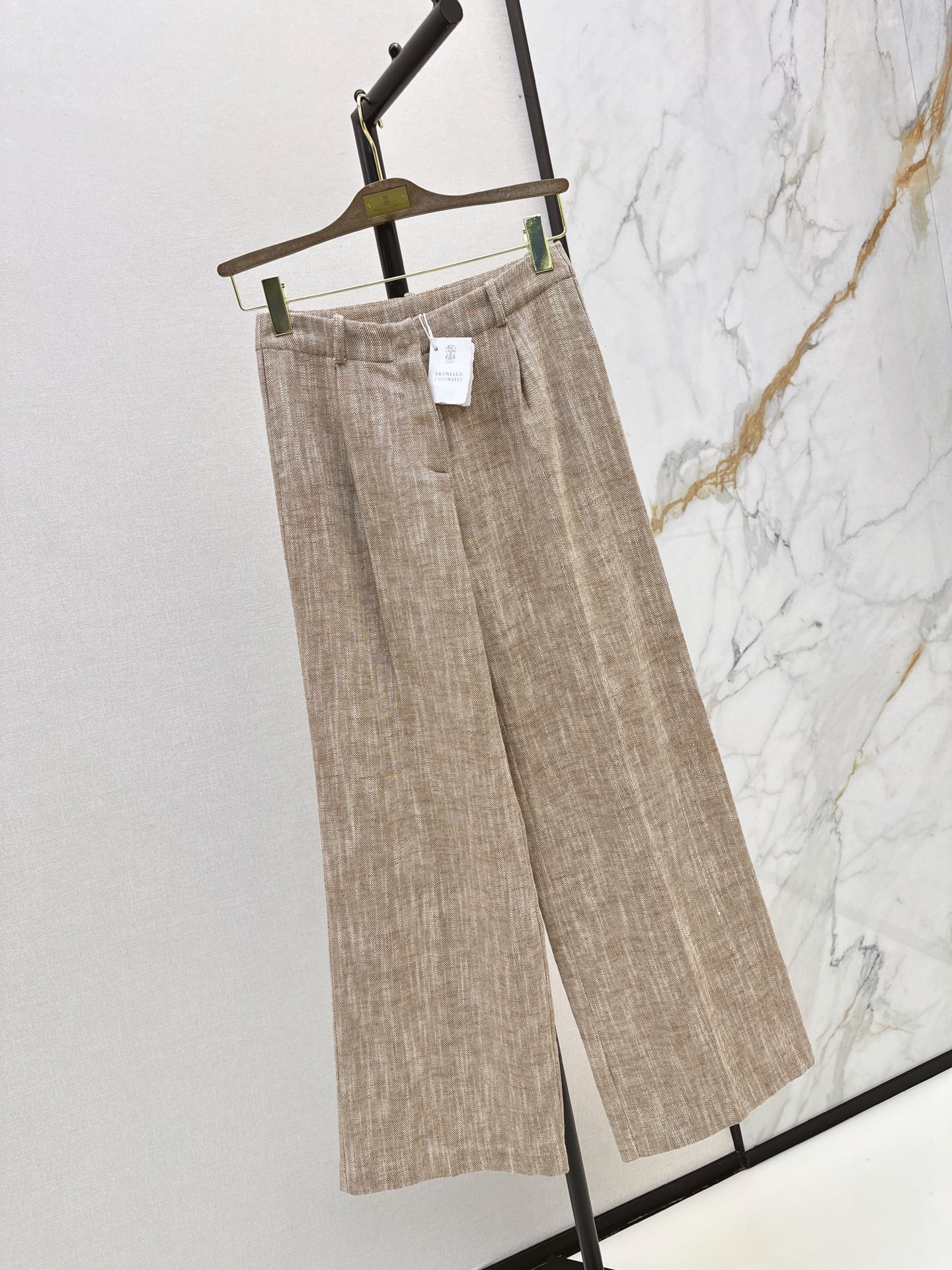 Brun 26fw linen suit pants