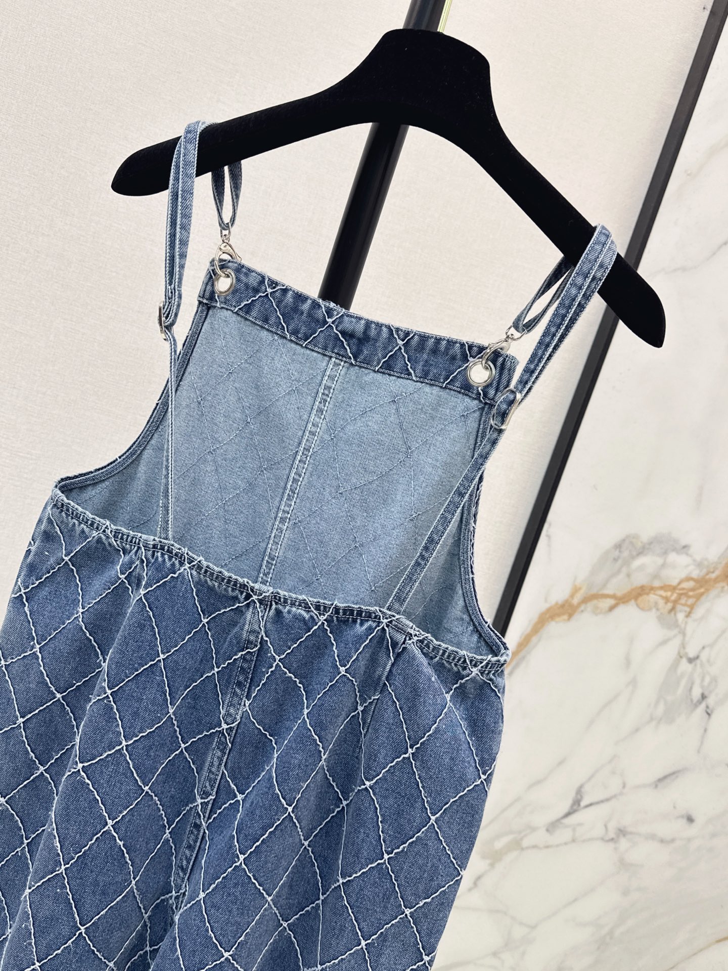 Chan 26fw denim jumpsuit