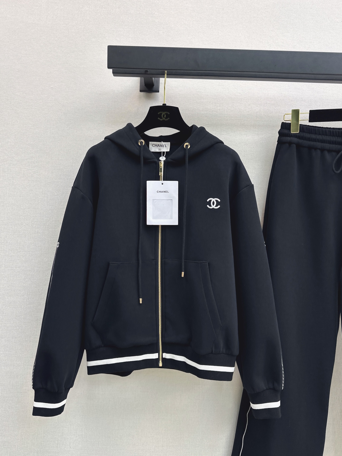 Chan 26fw hooded jacket pants sets