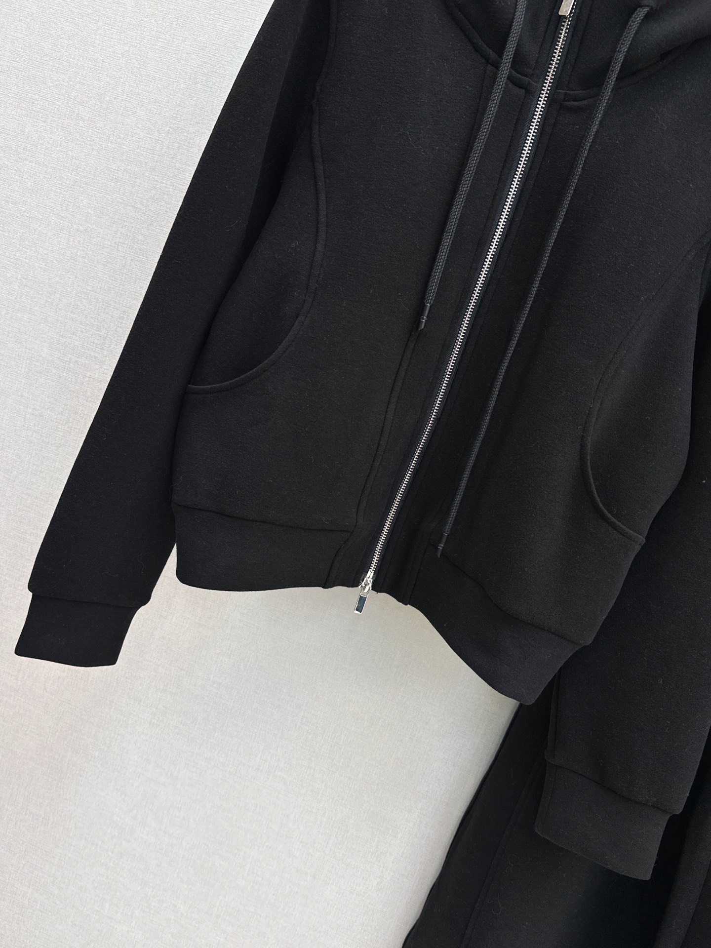 Brun 26fw hooded zipper jacket pants sets