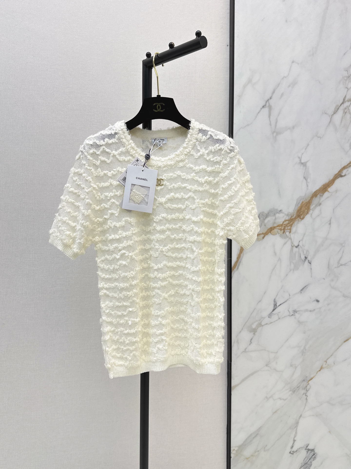Chan 26ss hollow sweater