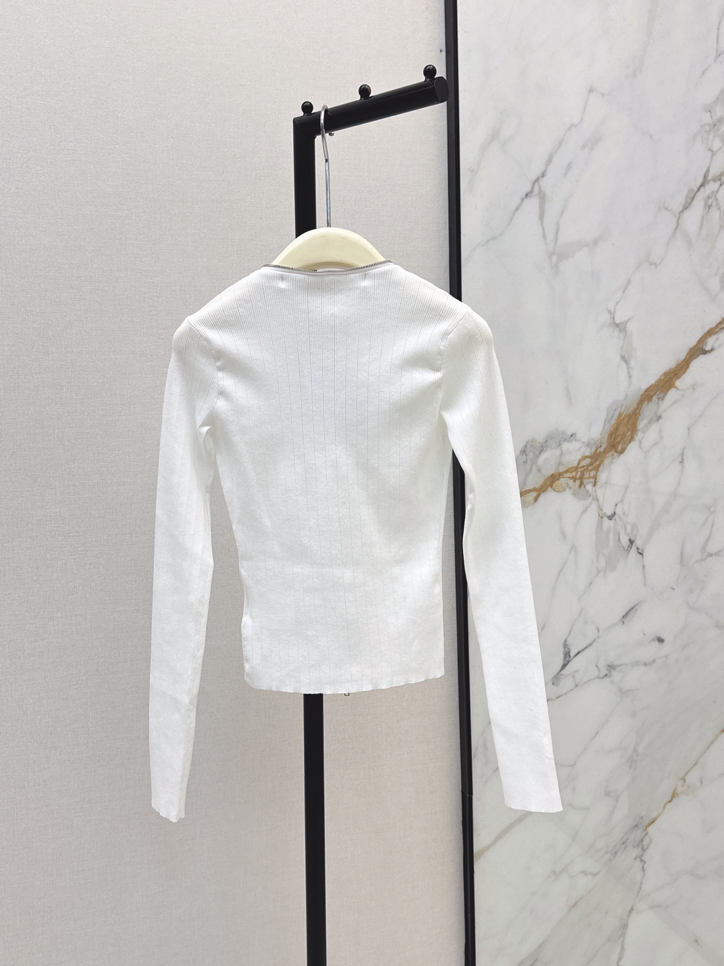 Alex 26fw zipper knit cardigan