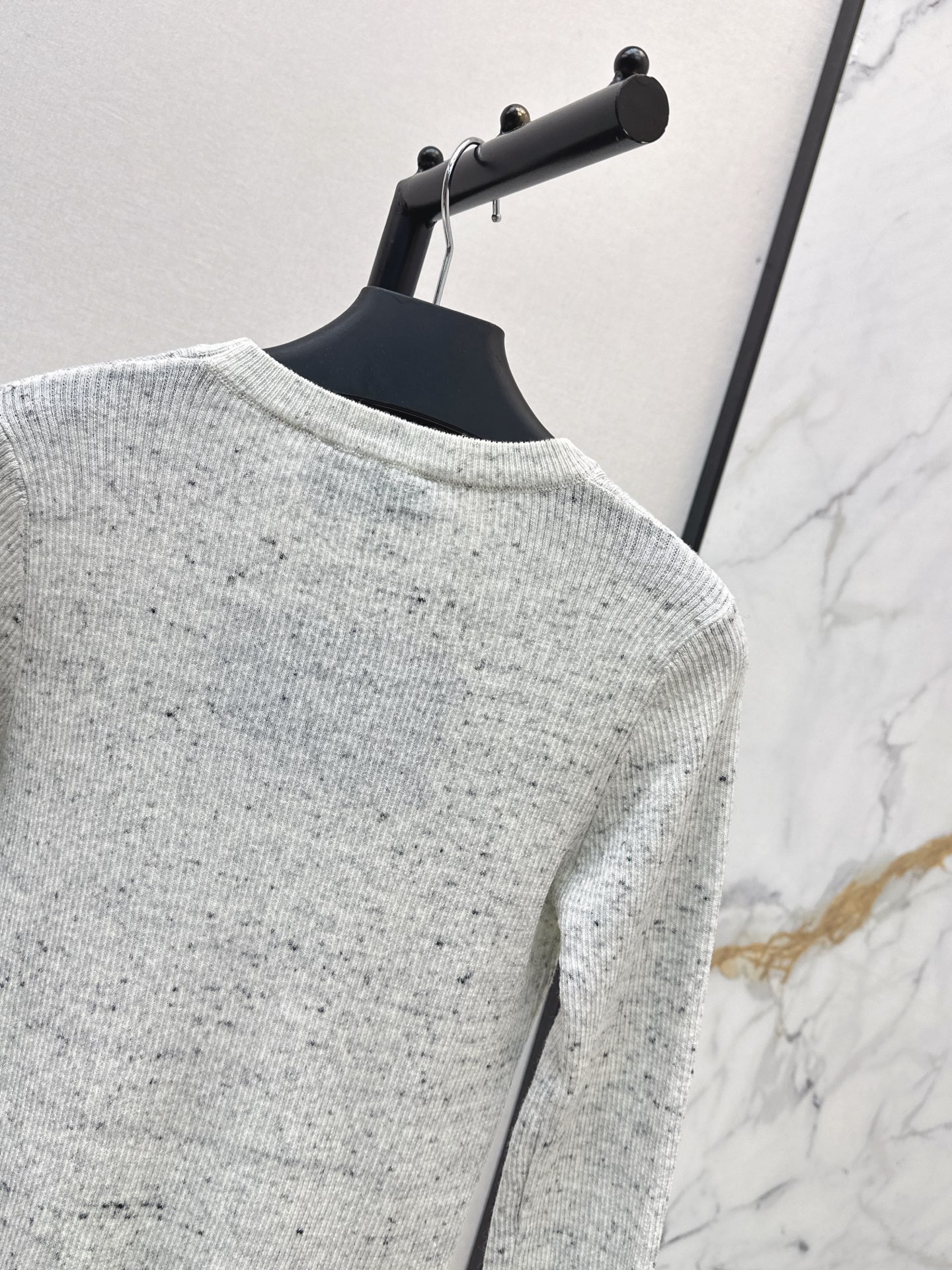 Pra 26fw jacquard basic tee