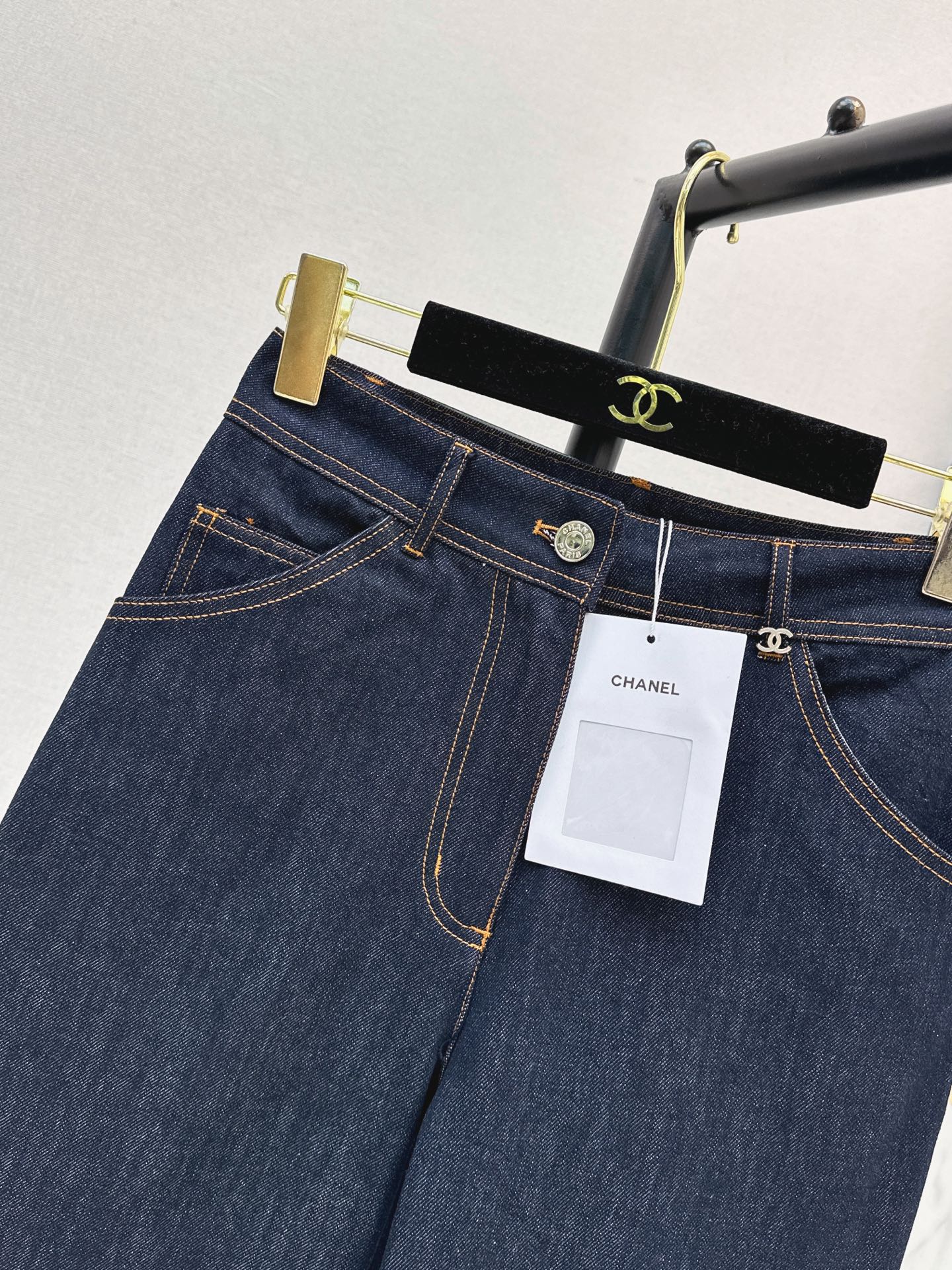 Chan 26fw straight-leg jeans
