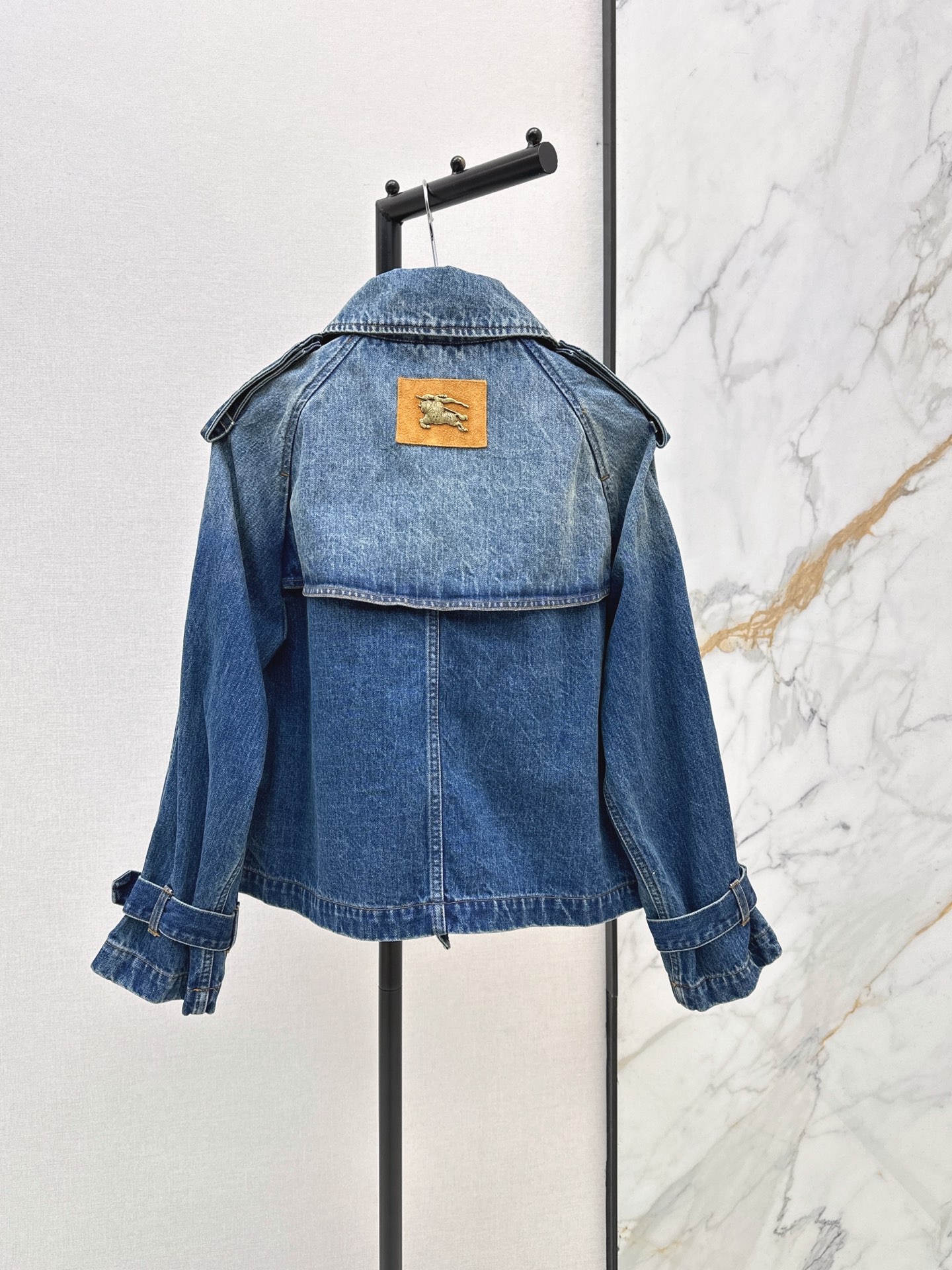 Burb 26fw denim trench coats