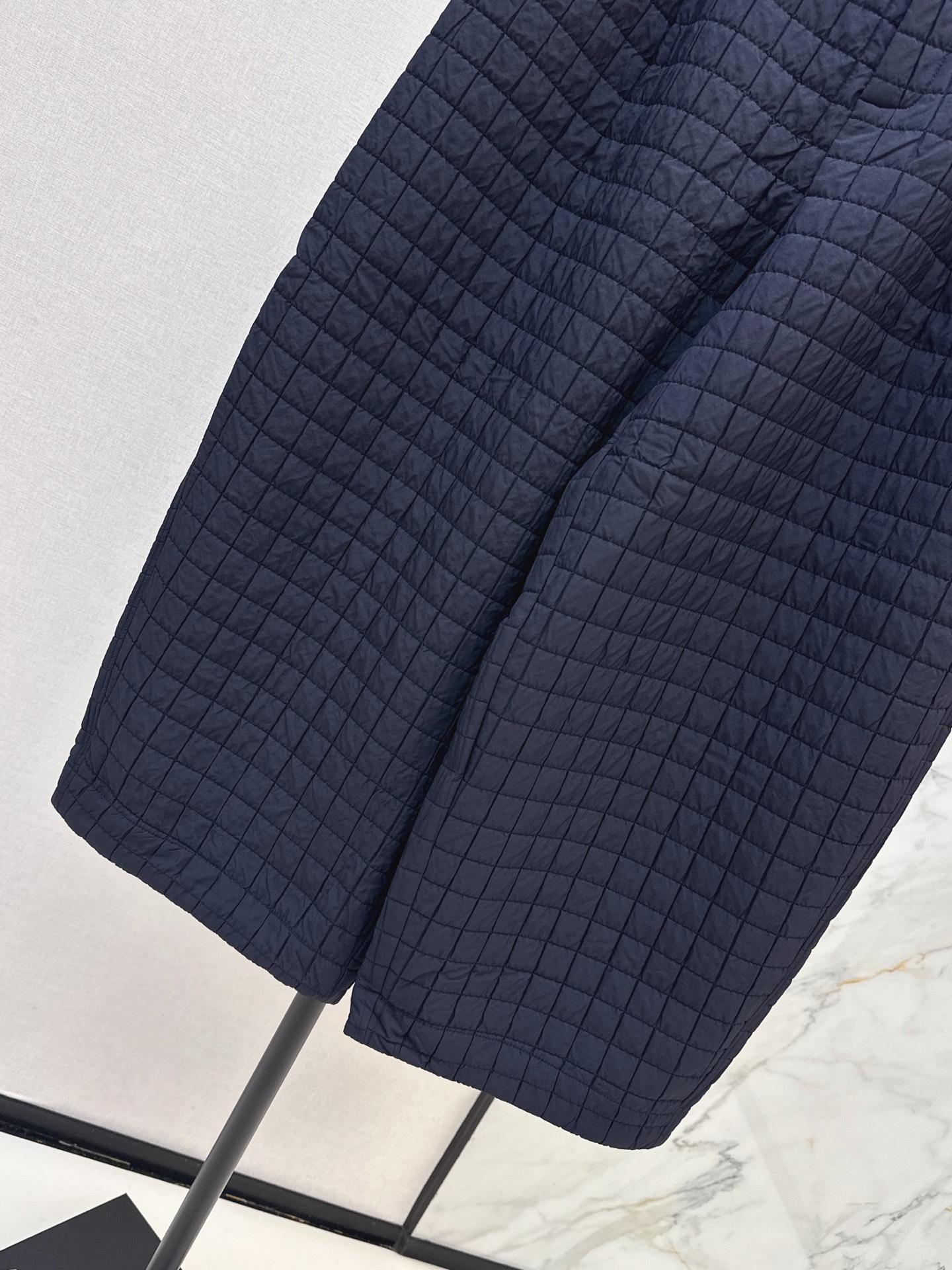 Brun 26fw cropped padded pants