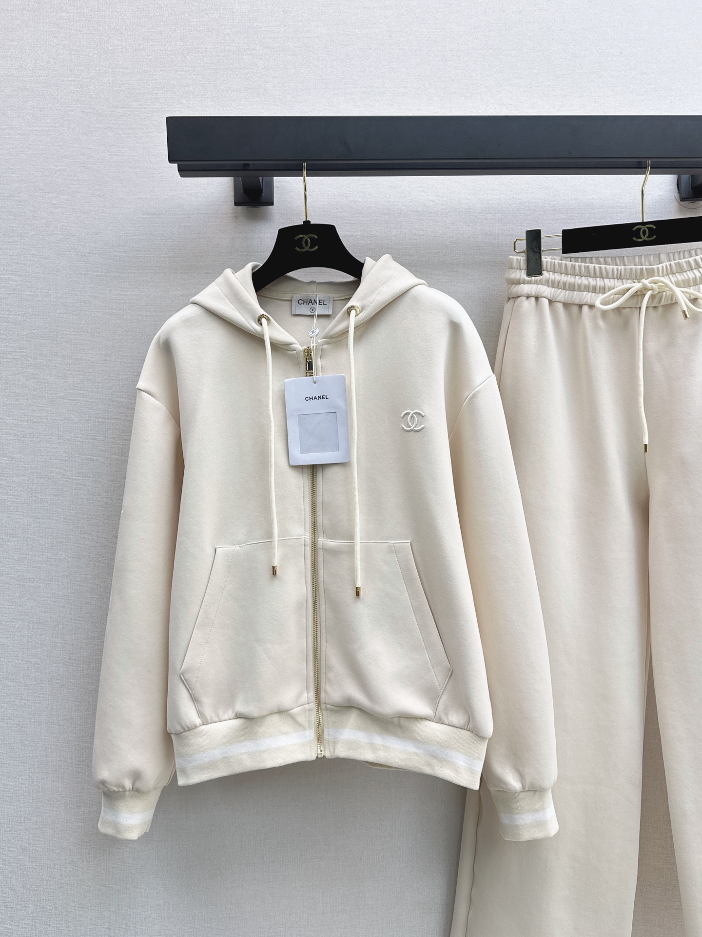 Chan 26fw hooded jacket pants sets