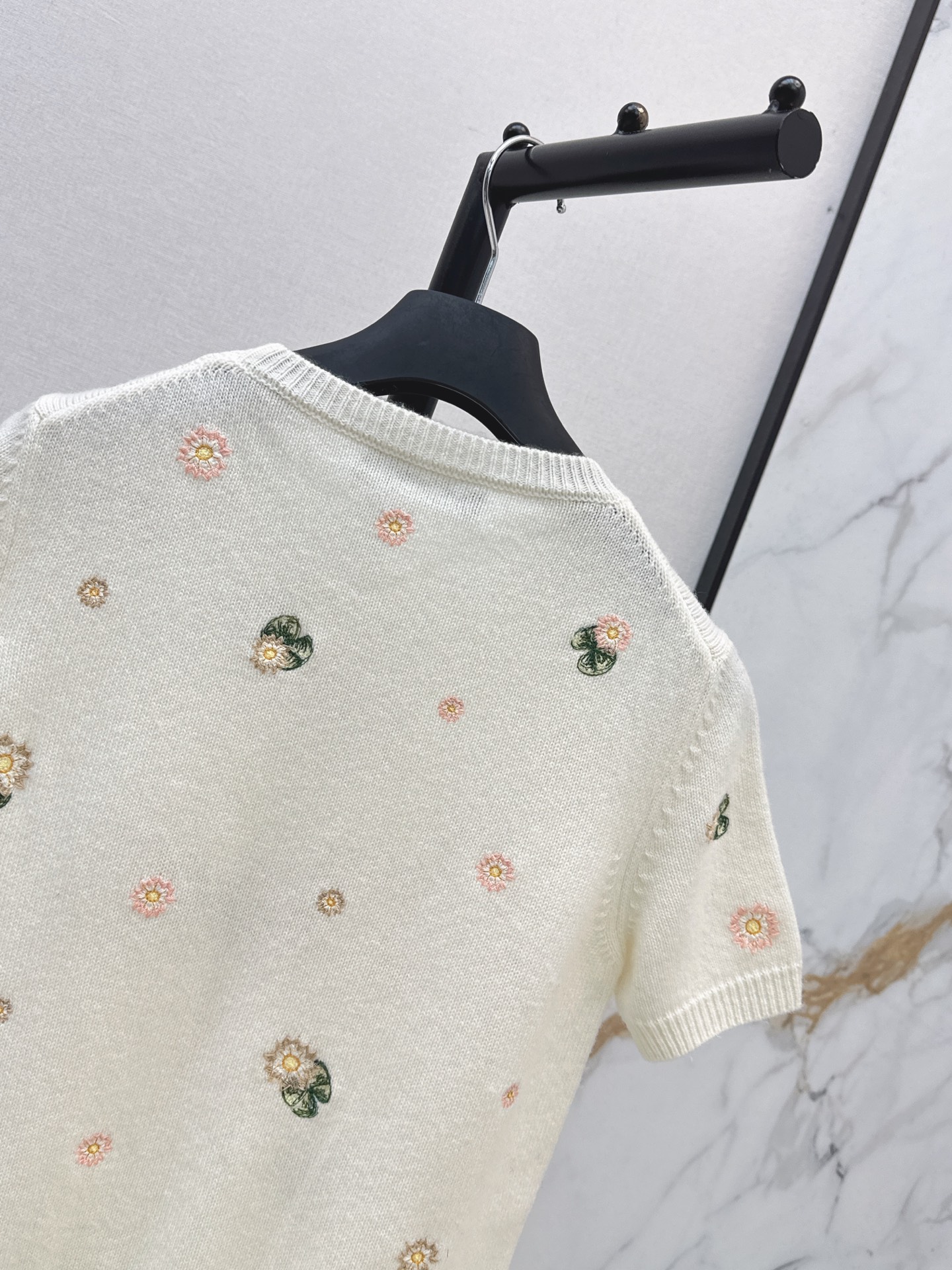 CD 26fw embroidery knitwear