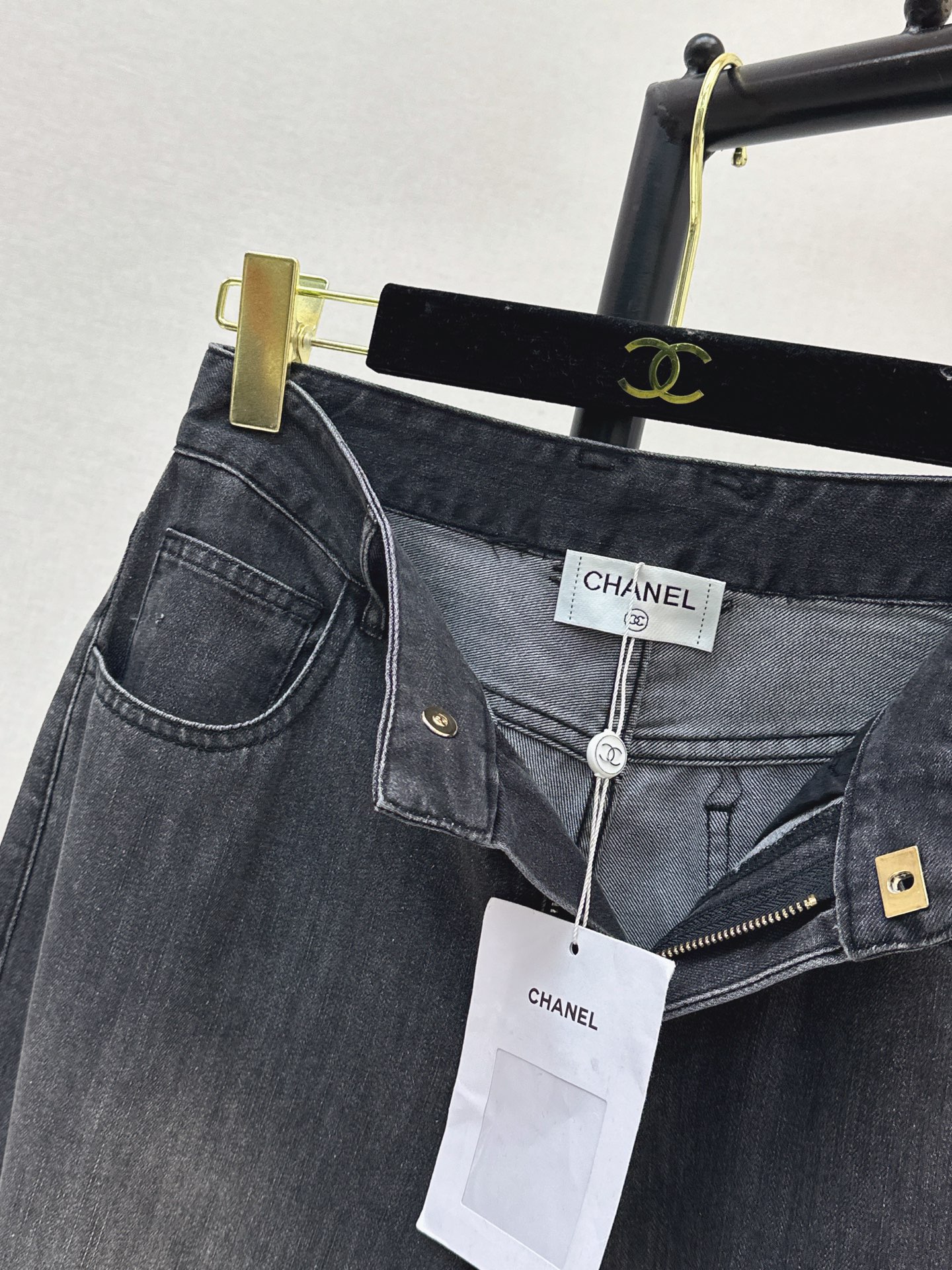 Chan 26ss straigh-leg jeans