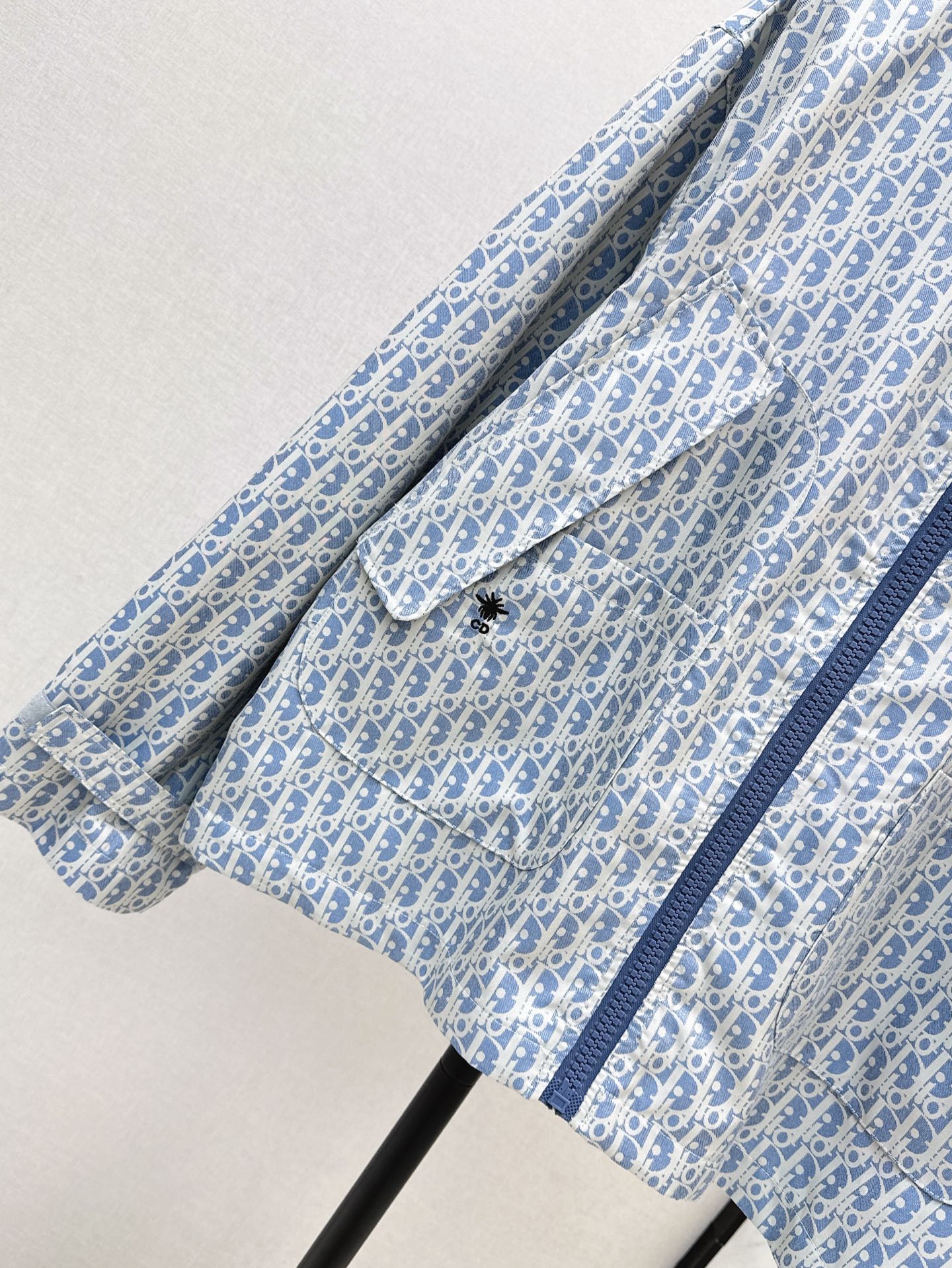 CD 26fw jacquard zipper jacket
