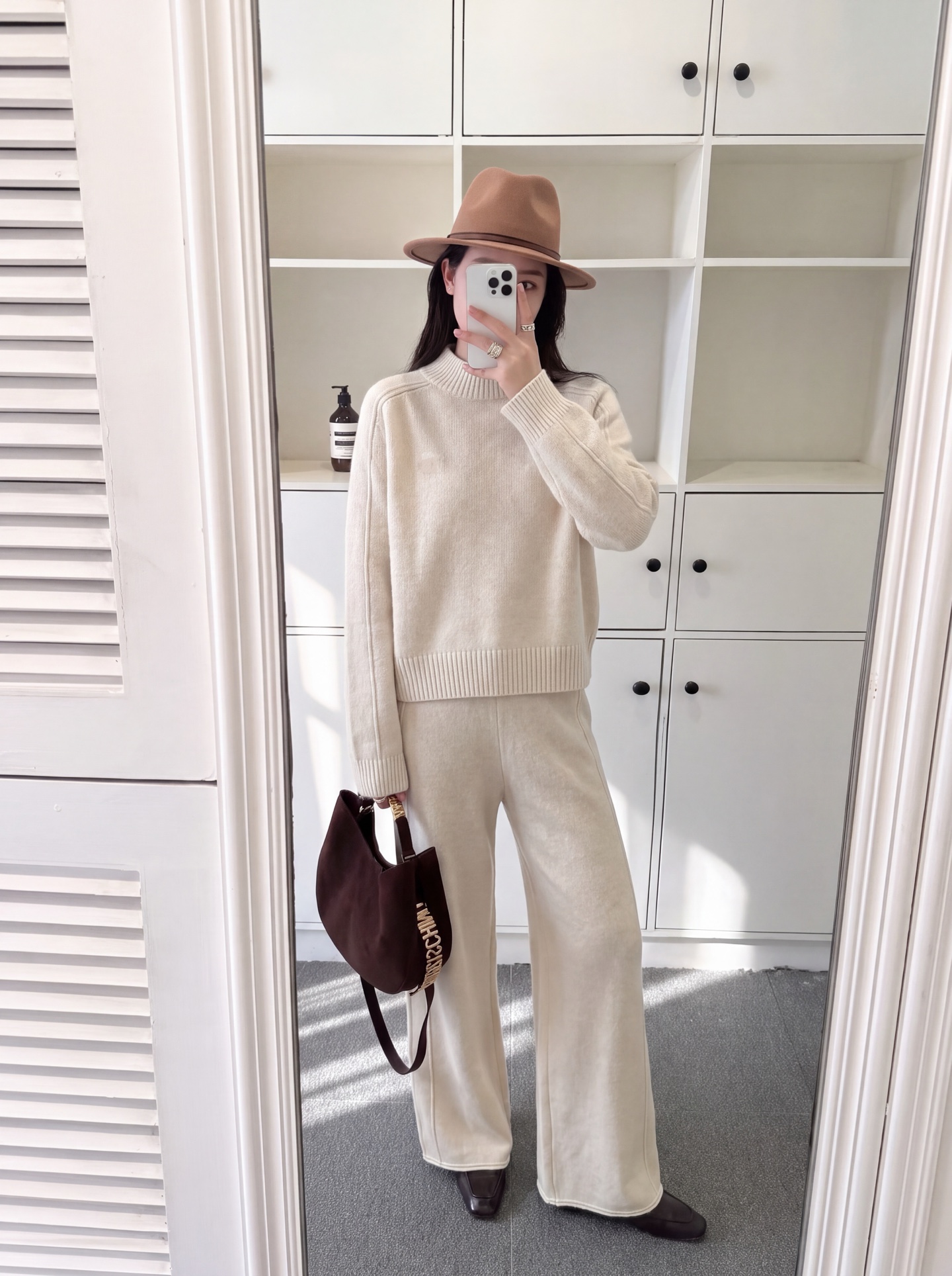 Ralp 26fw wool sweater pants sets