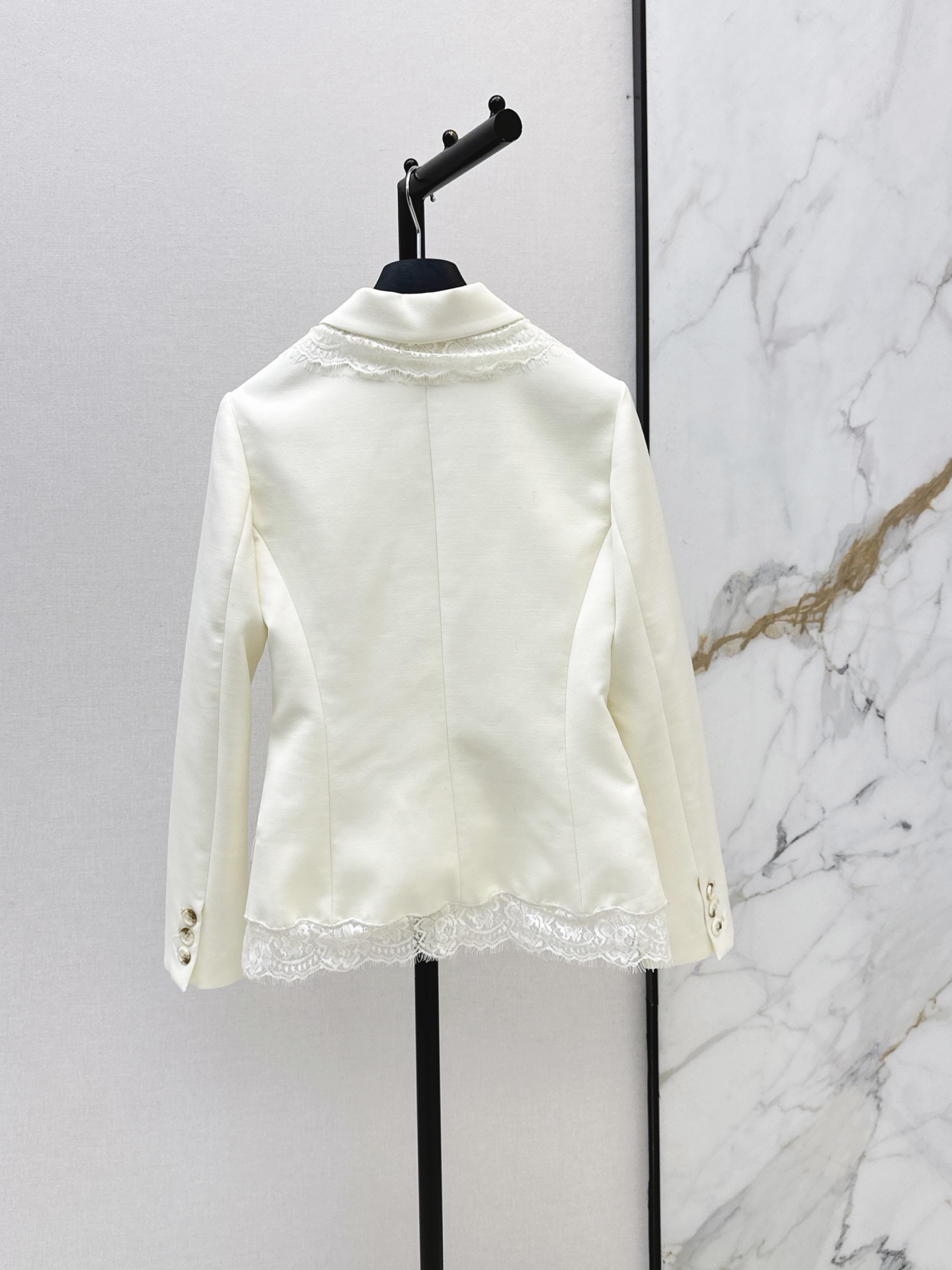 CD 26fw contract lace blazer