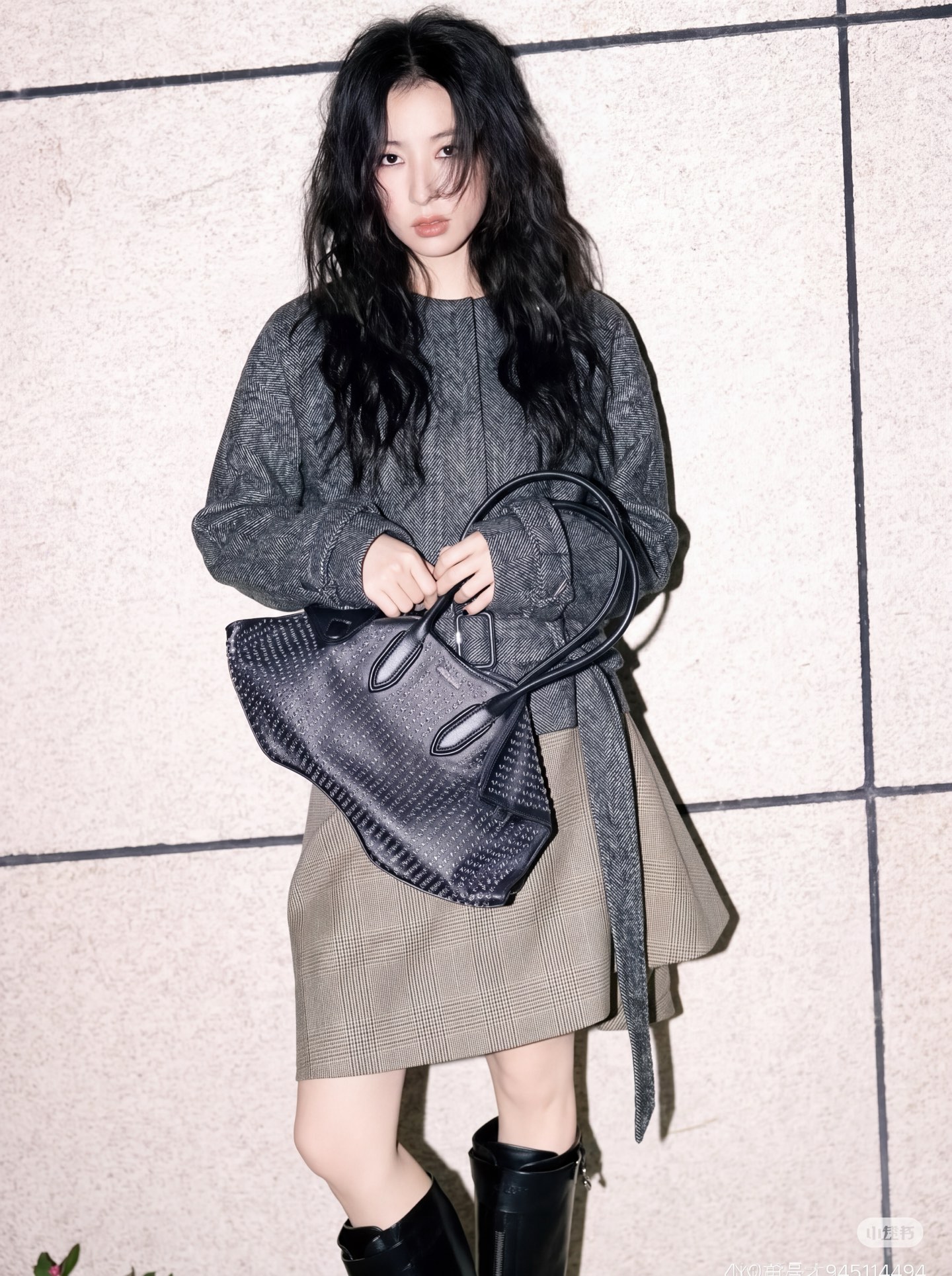 Alex 26fw belted jacket