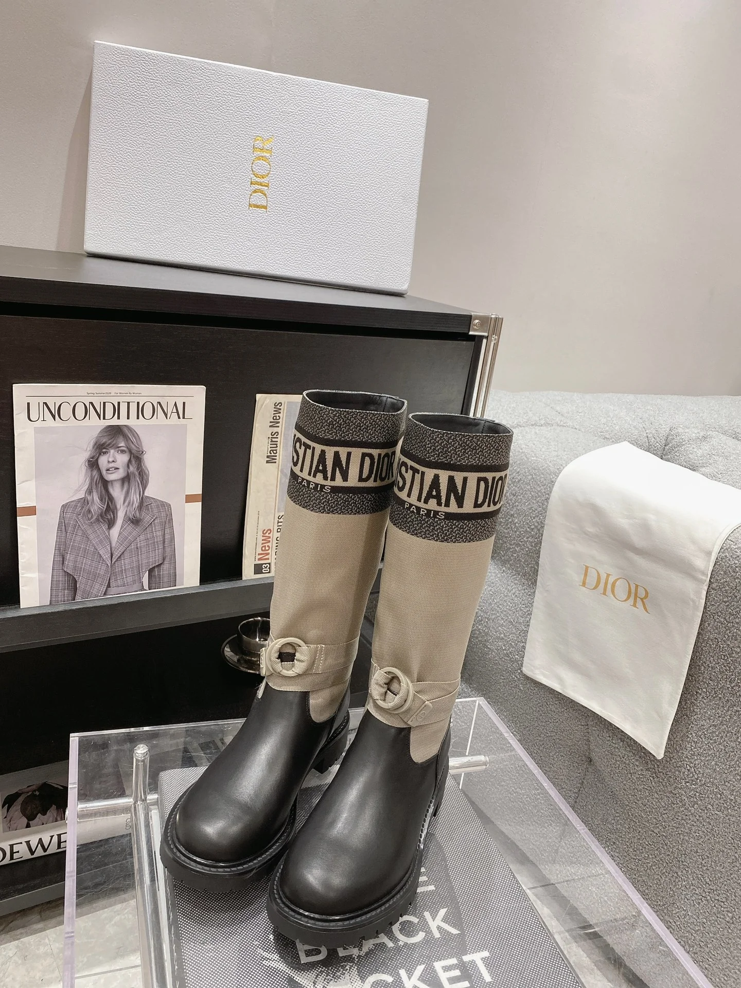 CD 25fw half boots