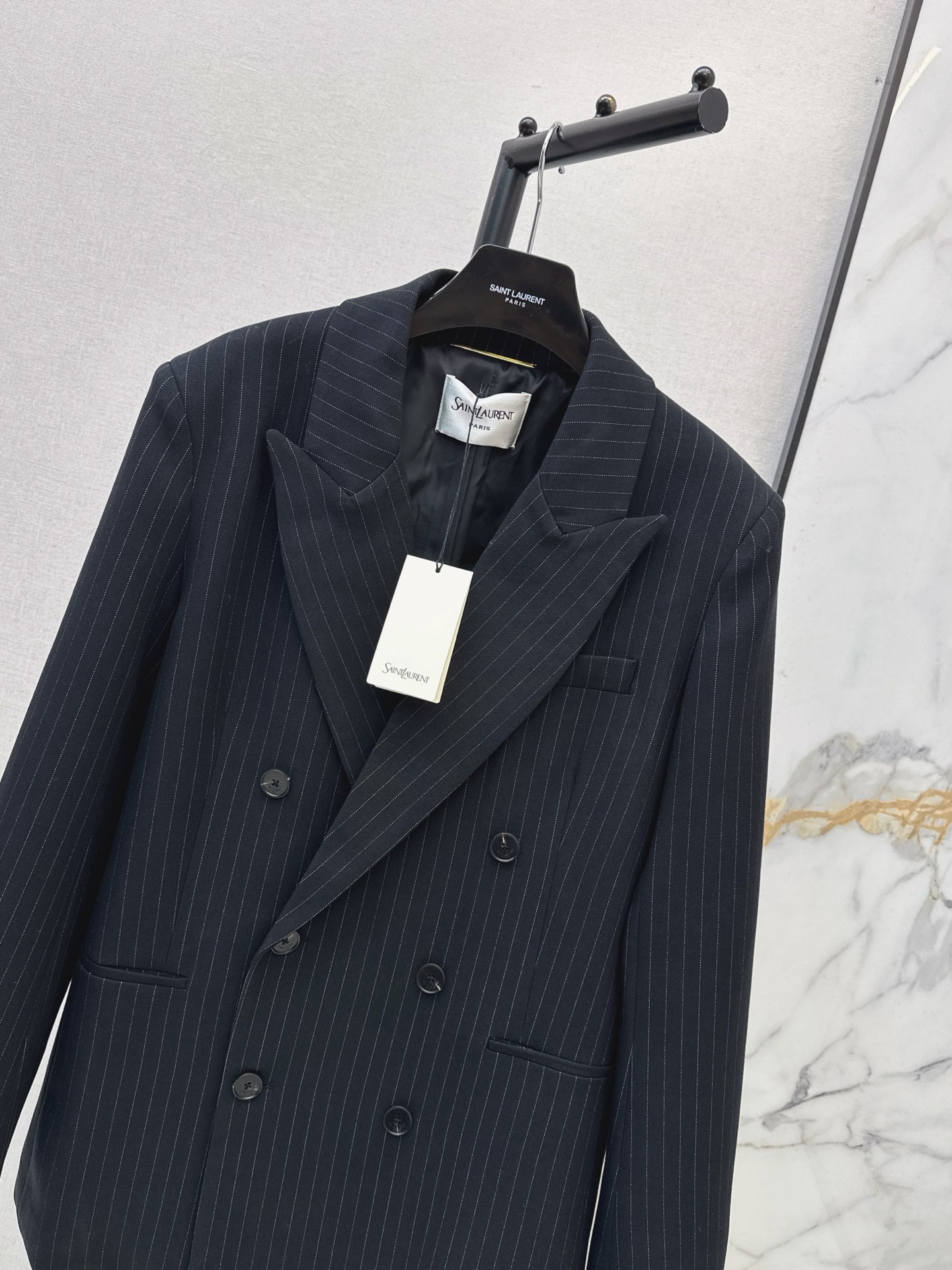 Sain 26fw stripe blazer