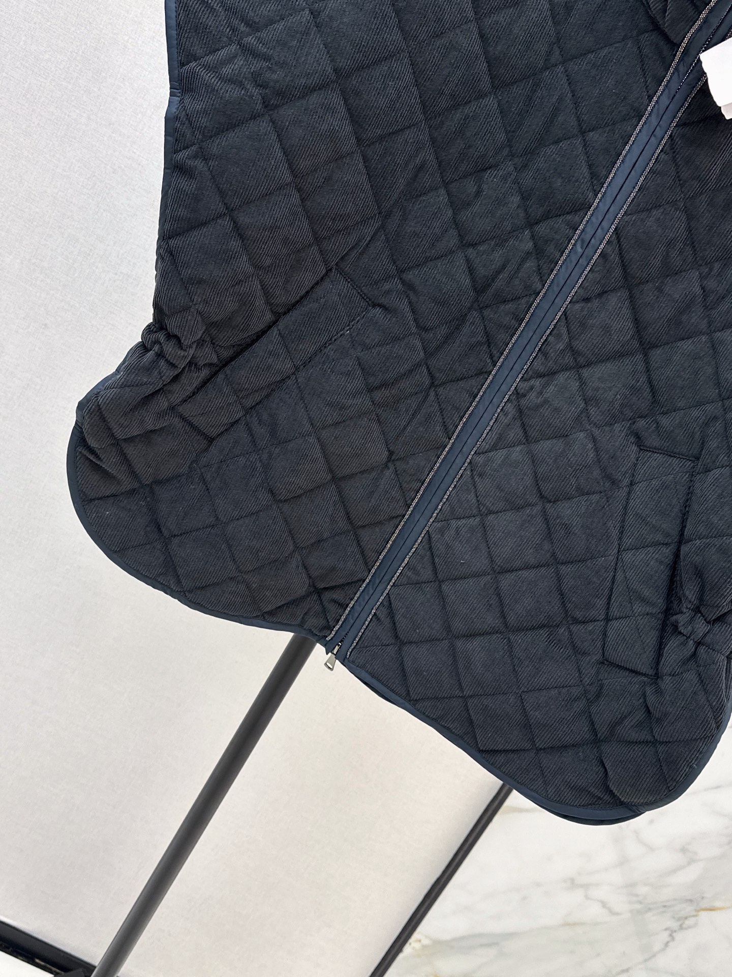 Brun 26fw coudroy padded vest jacket