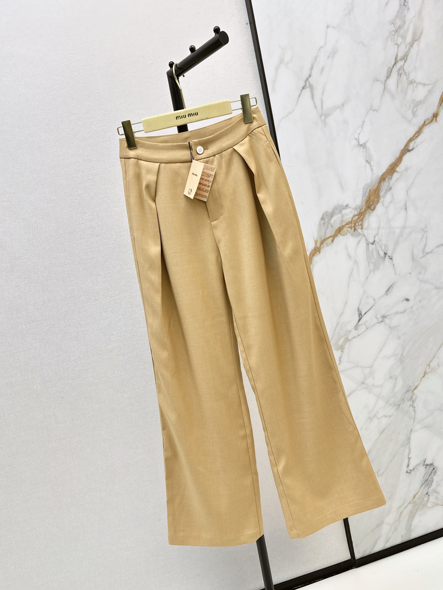 Miu 26fw wied-leg pants