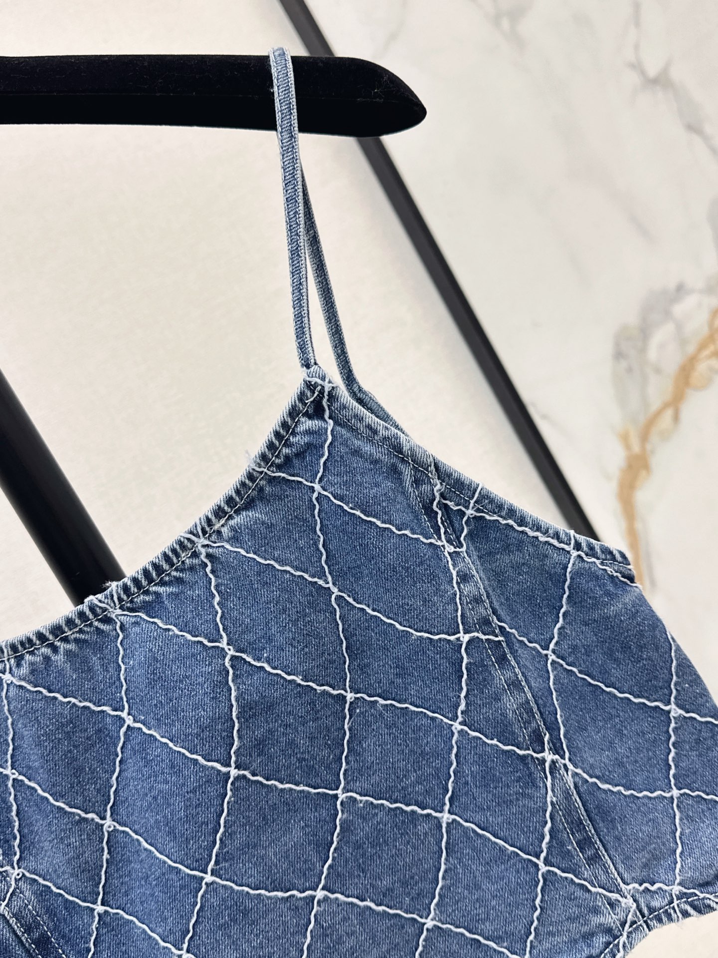 Chan 26fw denim camisole