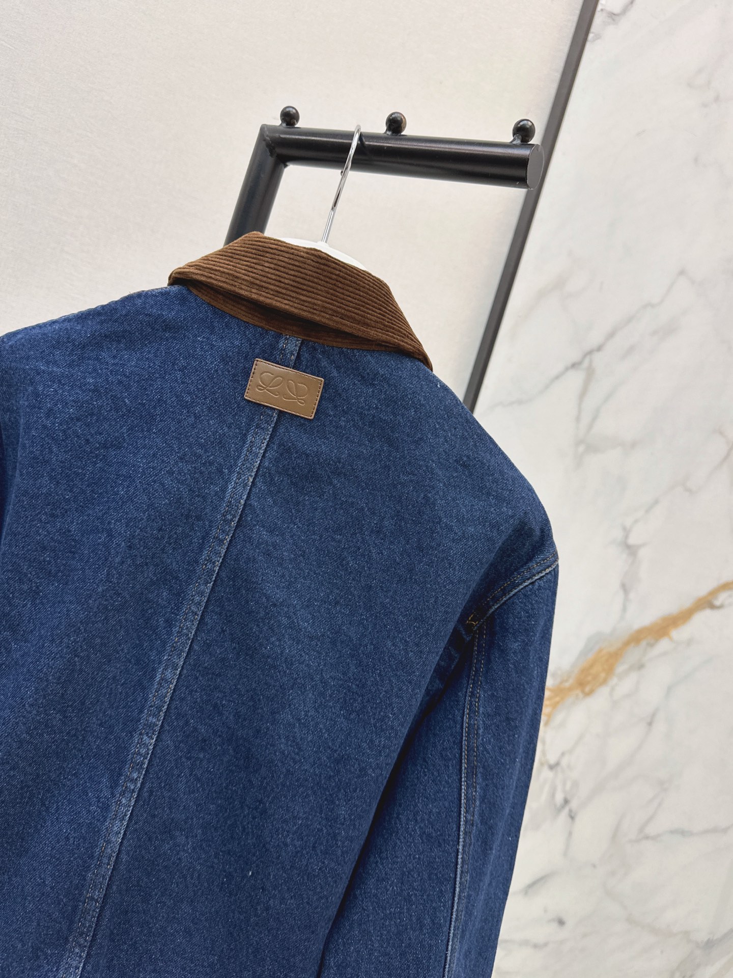 Loe 26fw zipper denim jacket