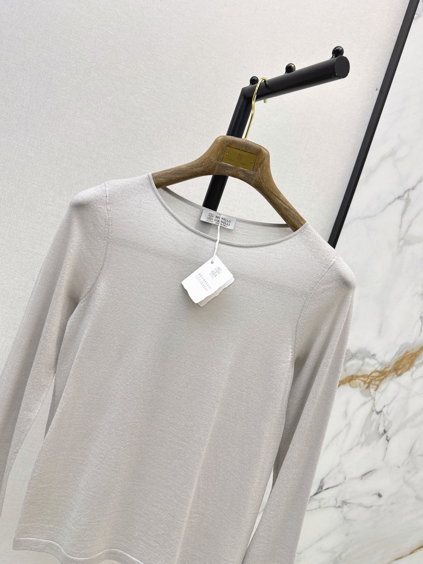 Brun 26fw cashmere basic tee