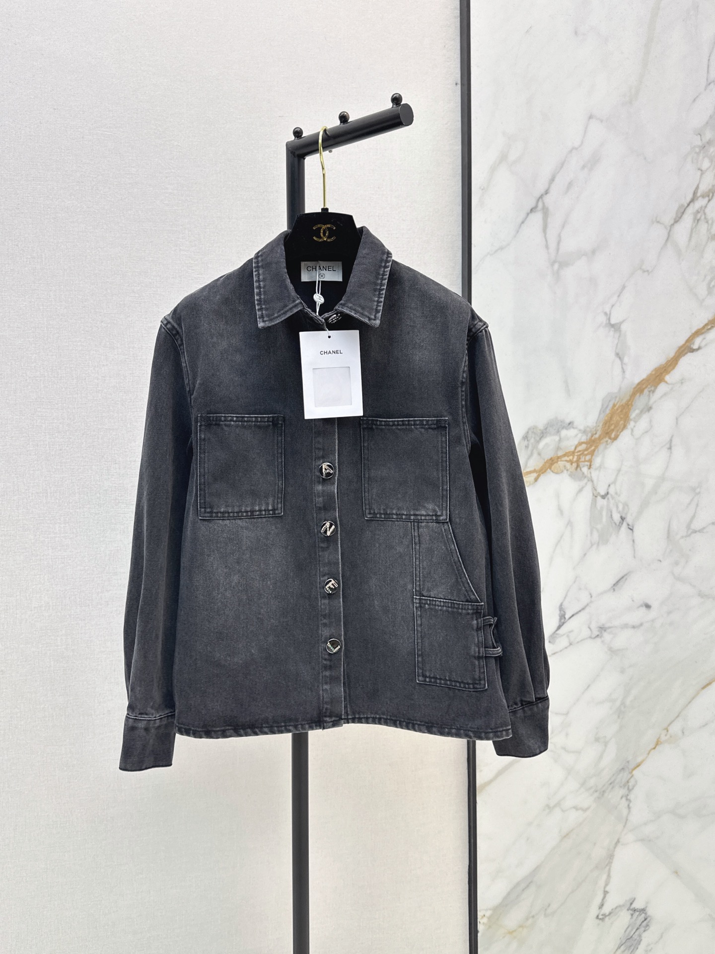 Chan 26fw denim shirt