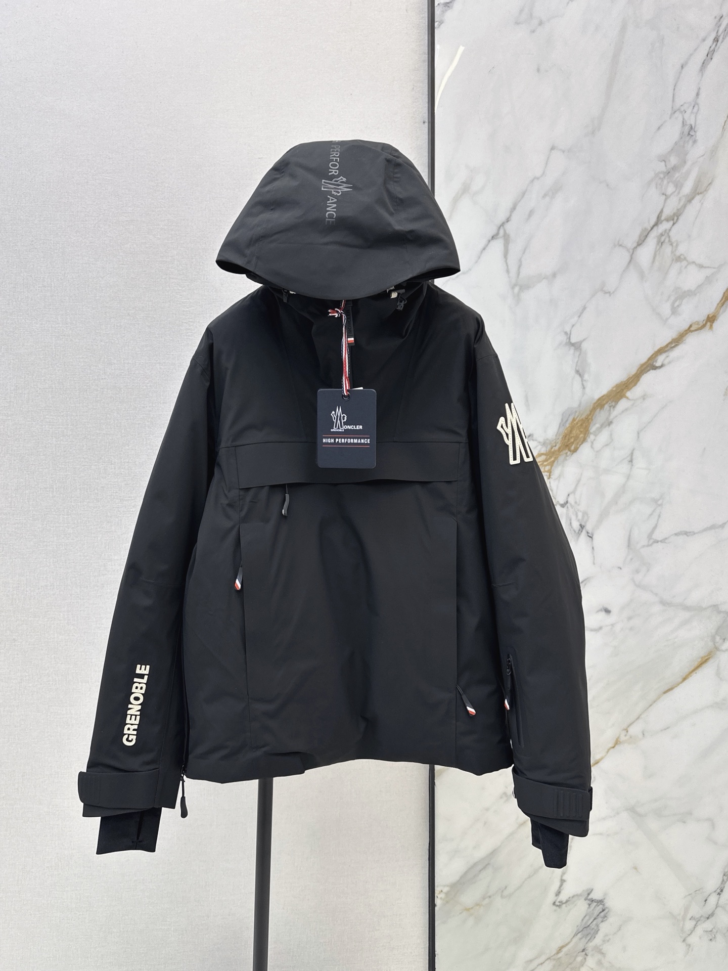 Monc 26fw hoode ski down jacket