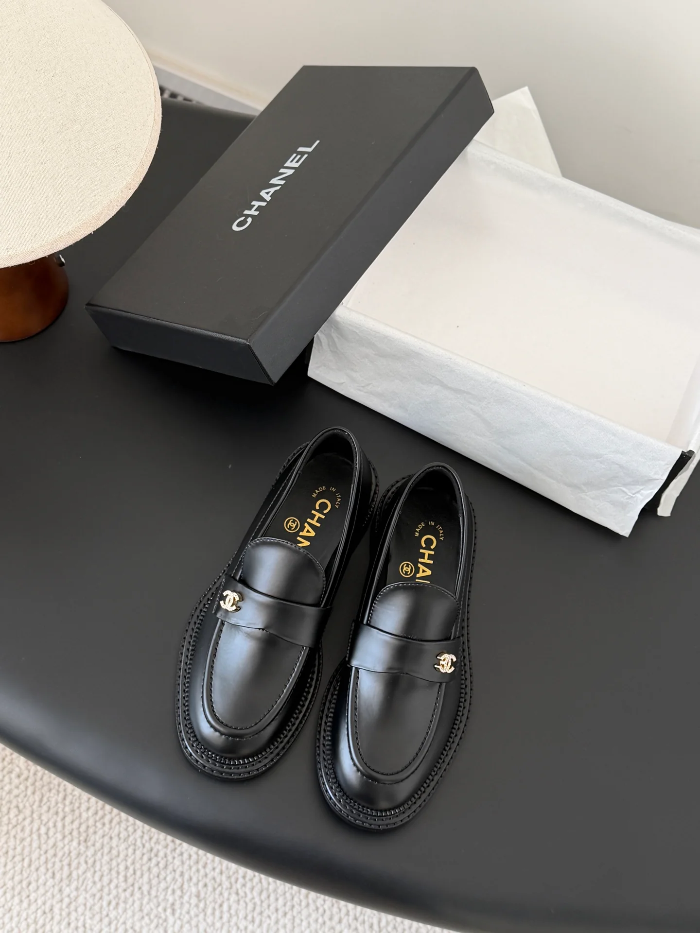 Chan 26C loafers shoes
