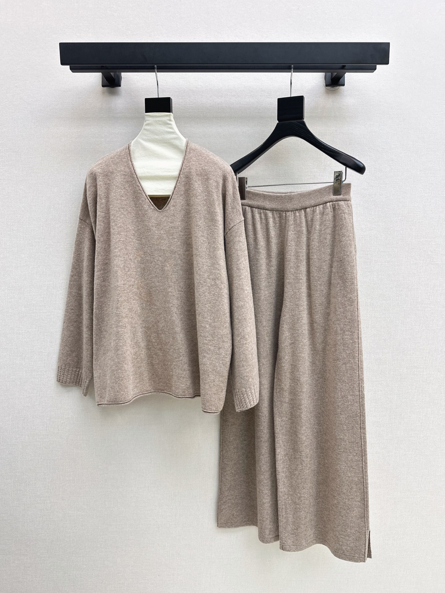 Row 26fw wool sweater pants sets