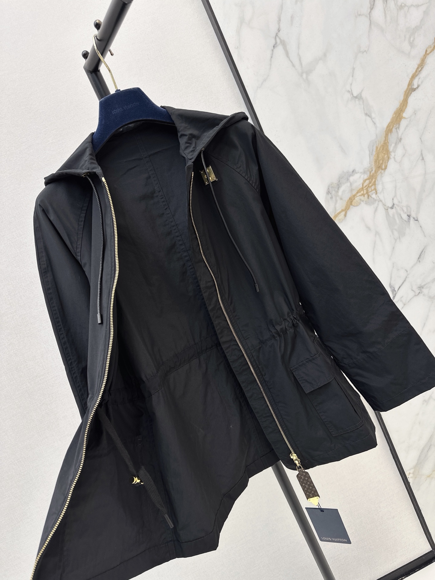 Loui 26fw hooded trench coats