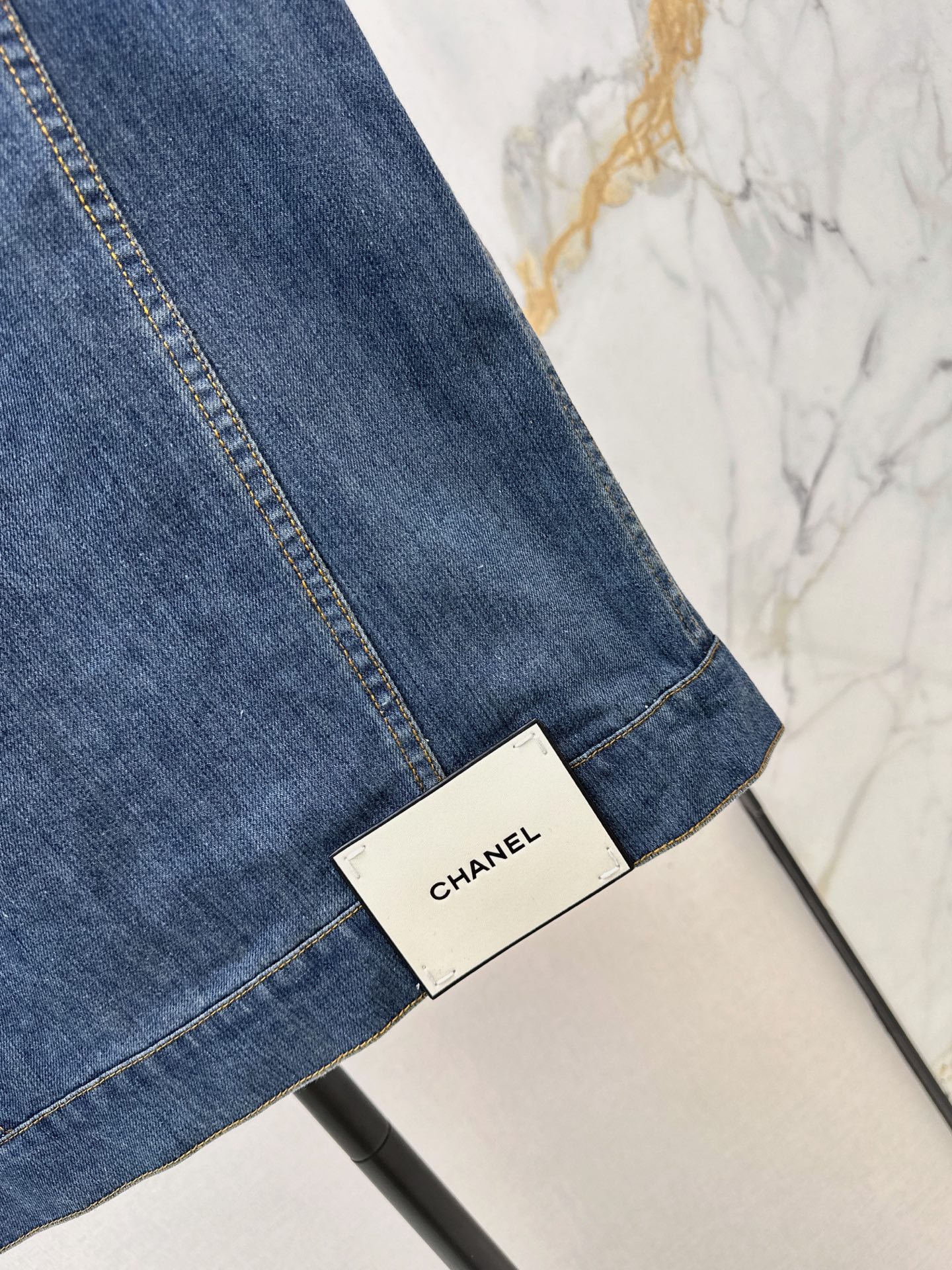 Chan 26fw denim vest