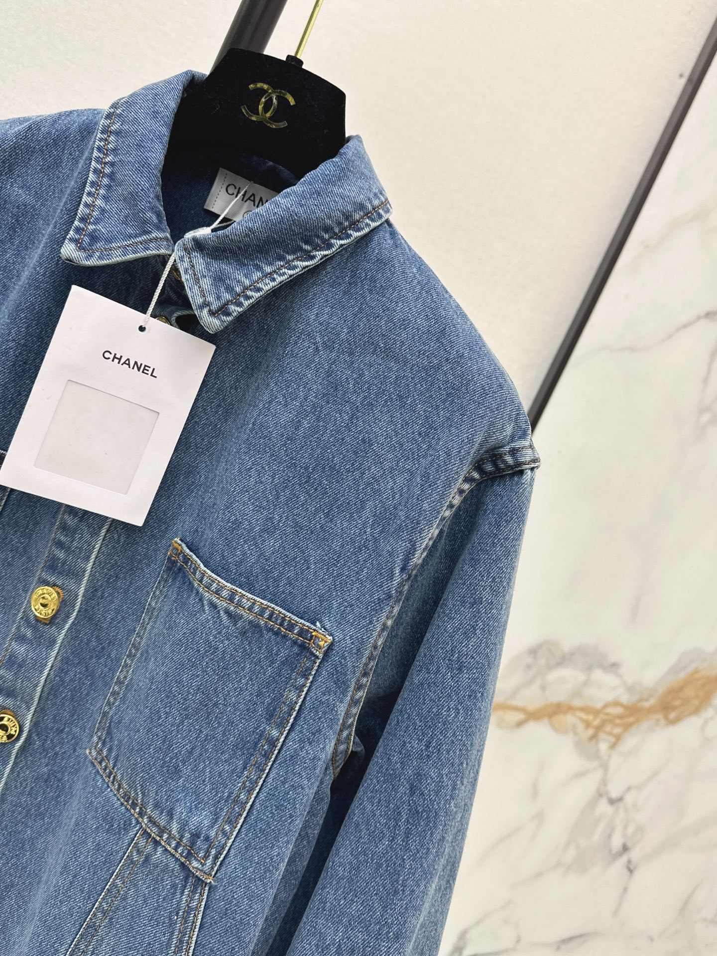 Chan 26fw denim shirt