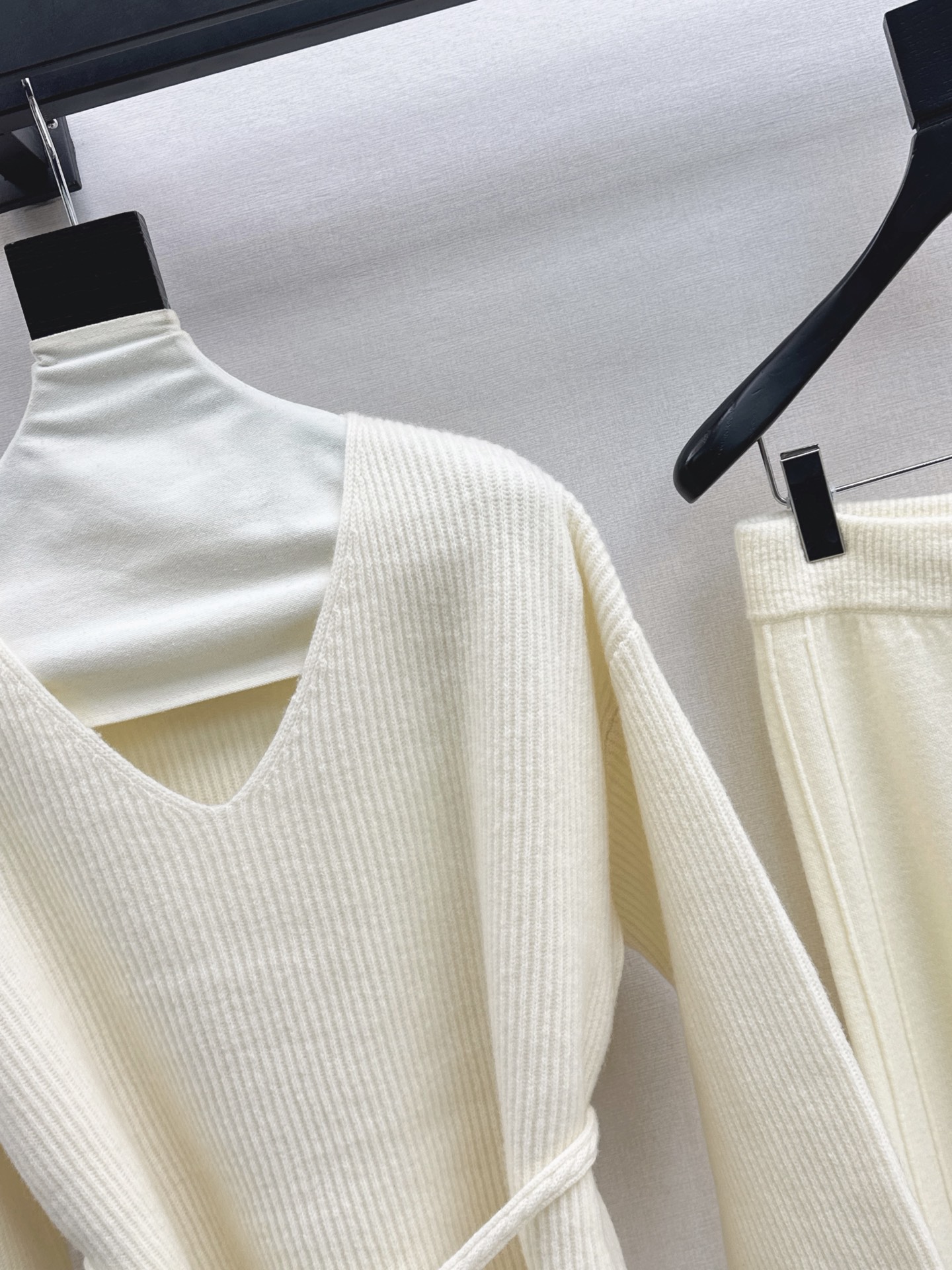 Brun 26fw wool sweater pants sets