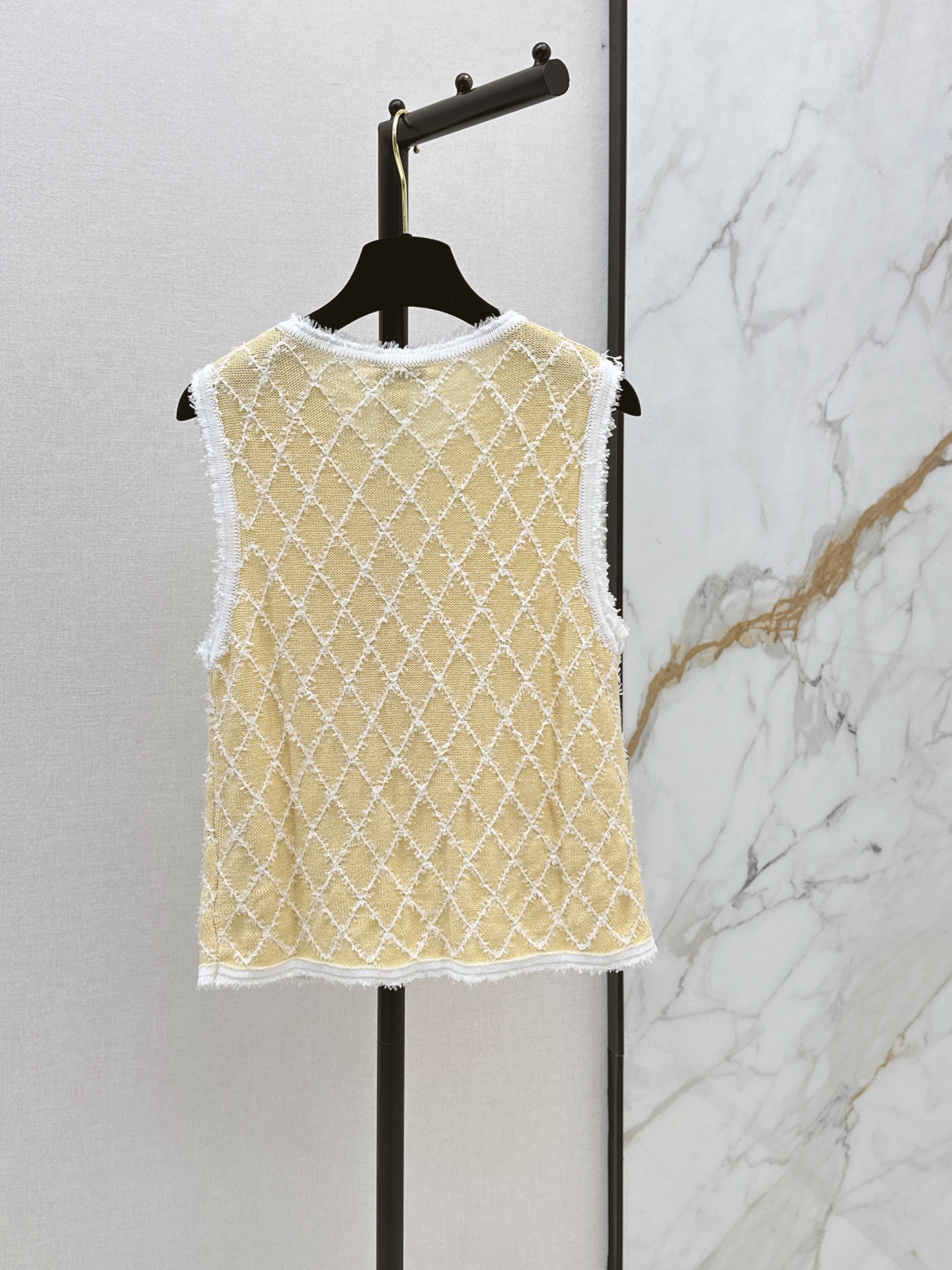 Chan 26fw knit vest jacket