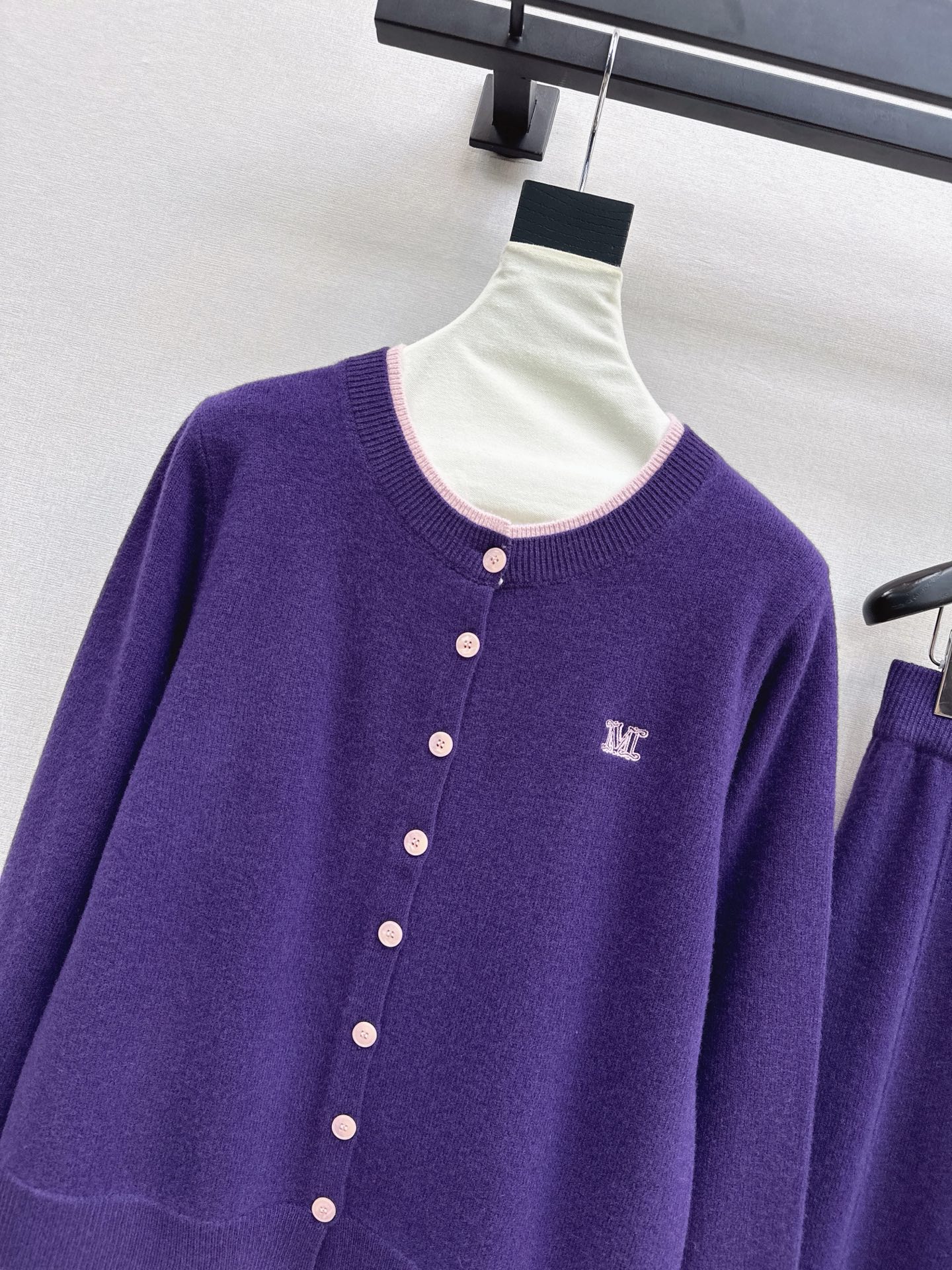 Max 26fw knit cardigan pants sets