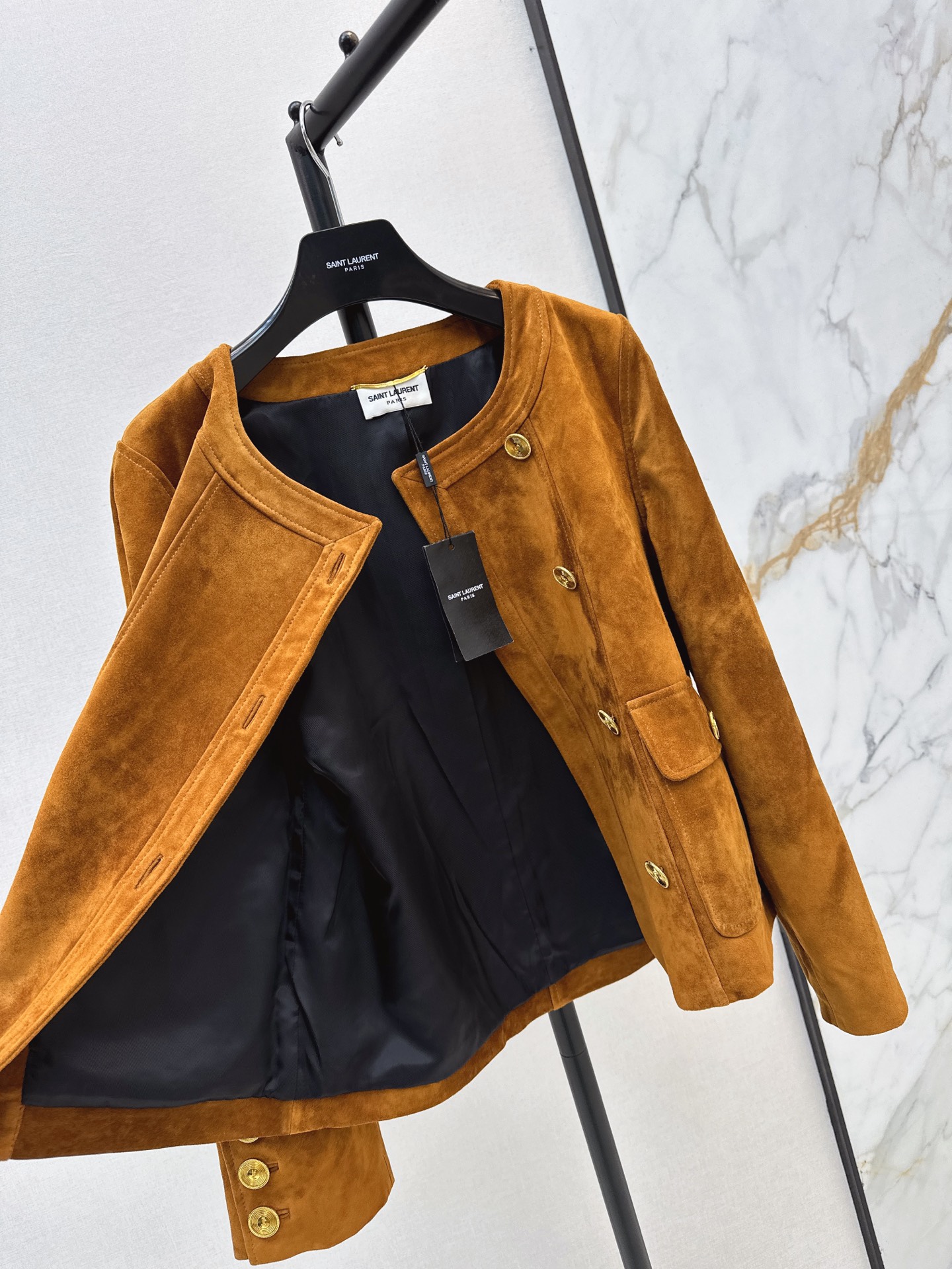 Sain 26fw suede jacket