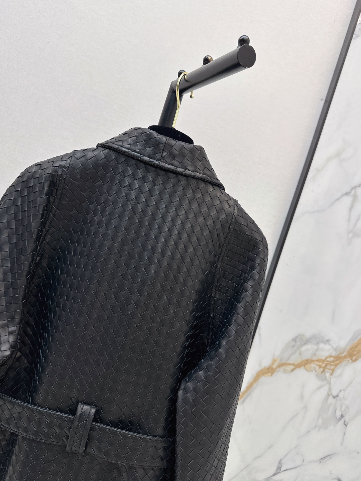 Bott 26ssbelted leather jacket