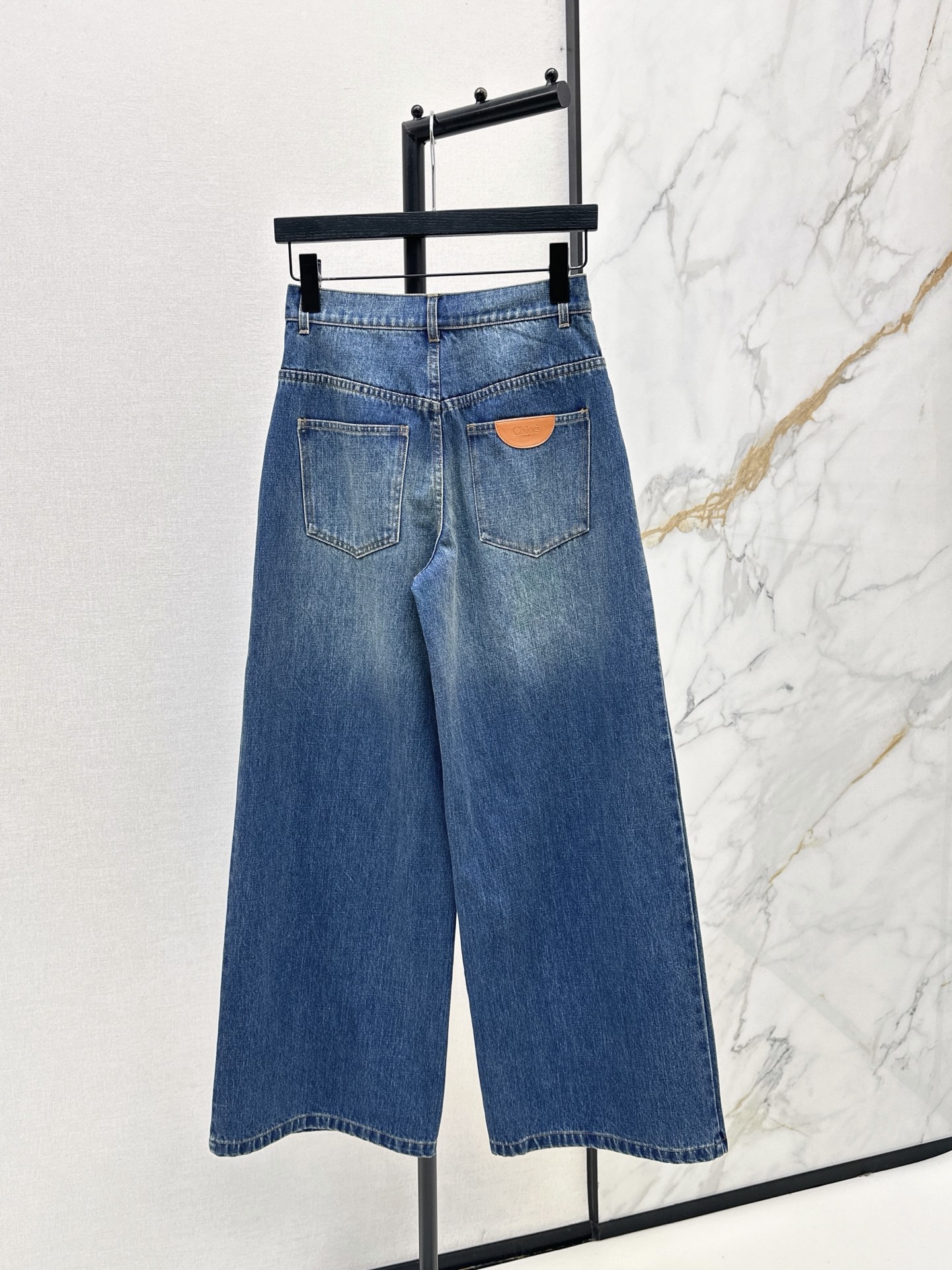 Chol 26fw straight-leg jeans
