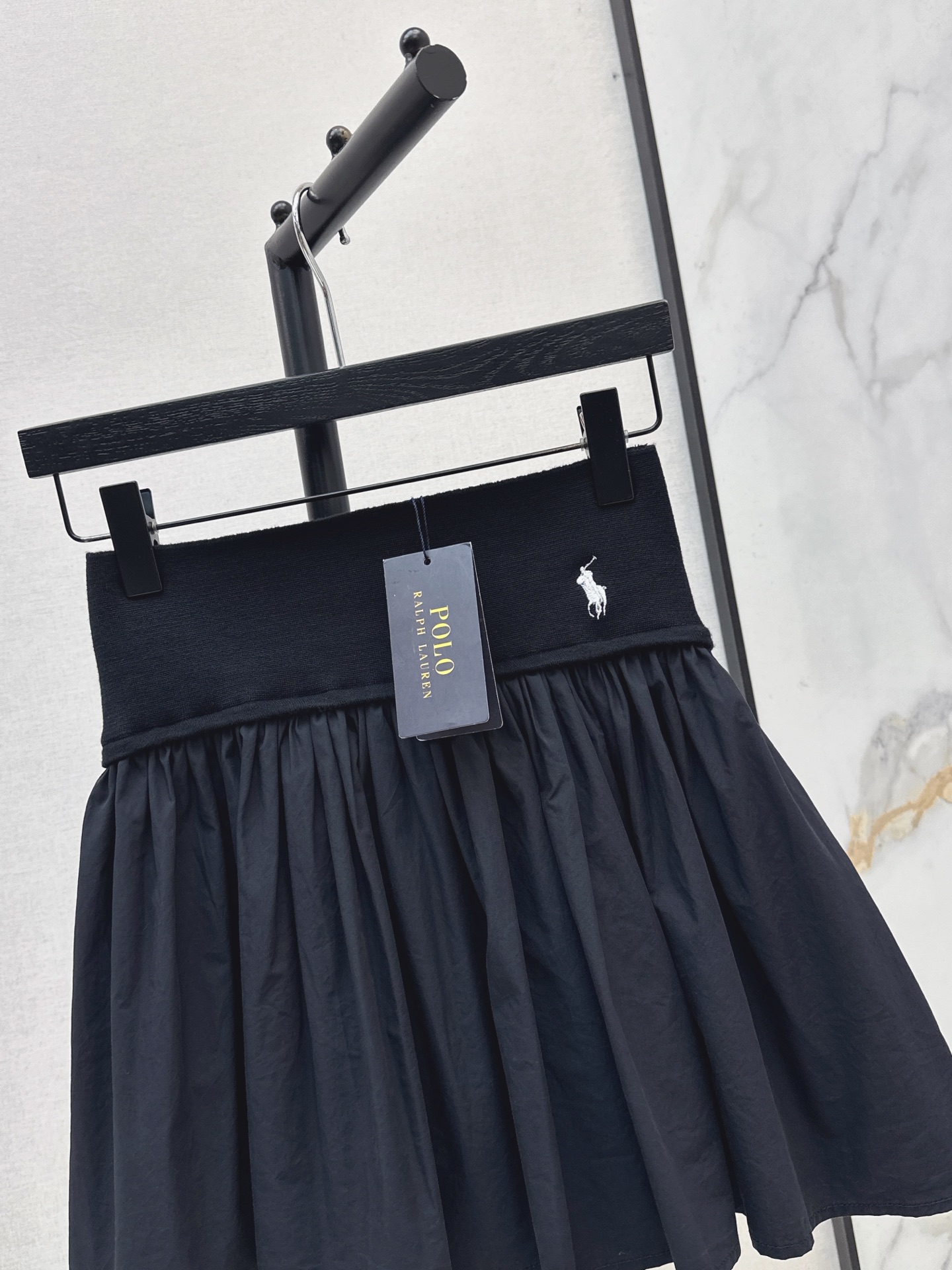 Ralp 26ss pleated mini skirt