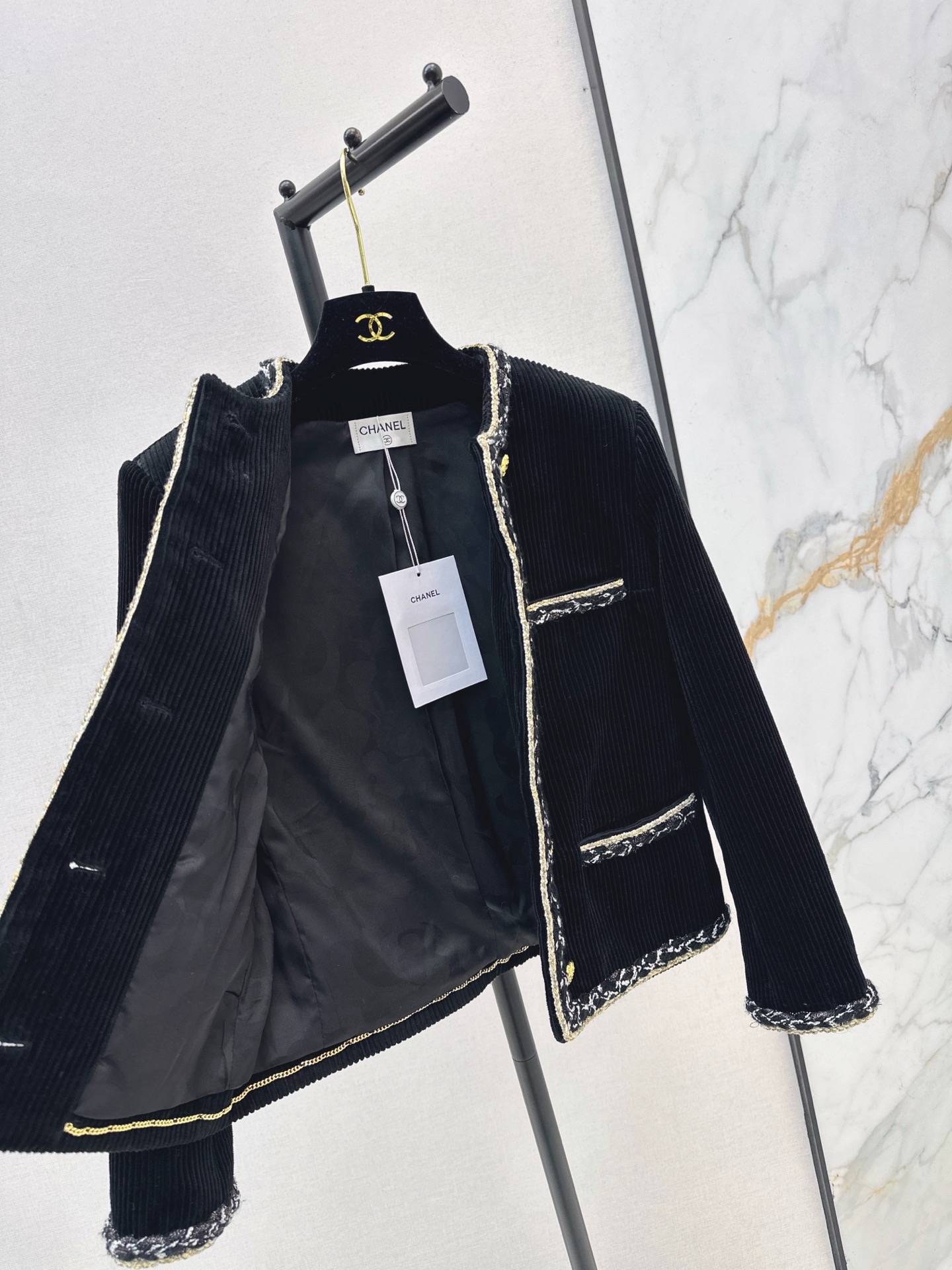 Chan 26fw velvet jacket