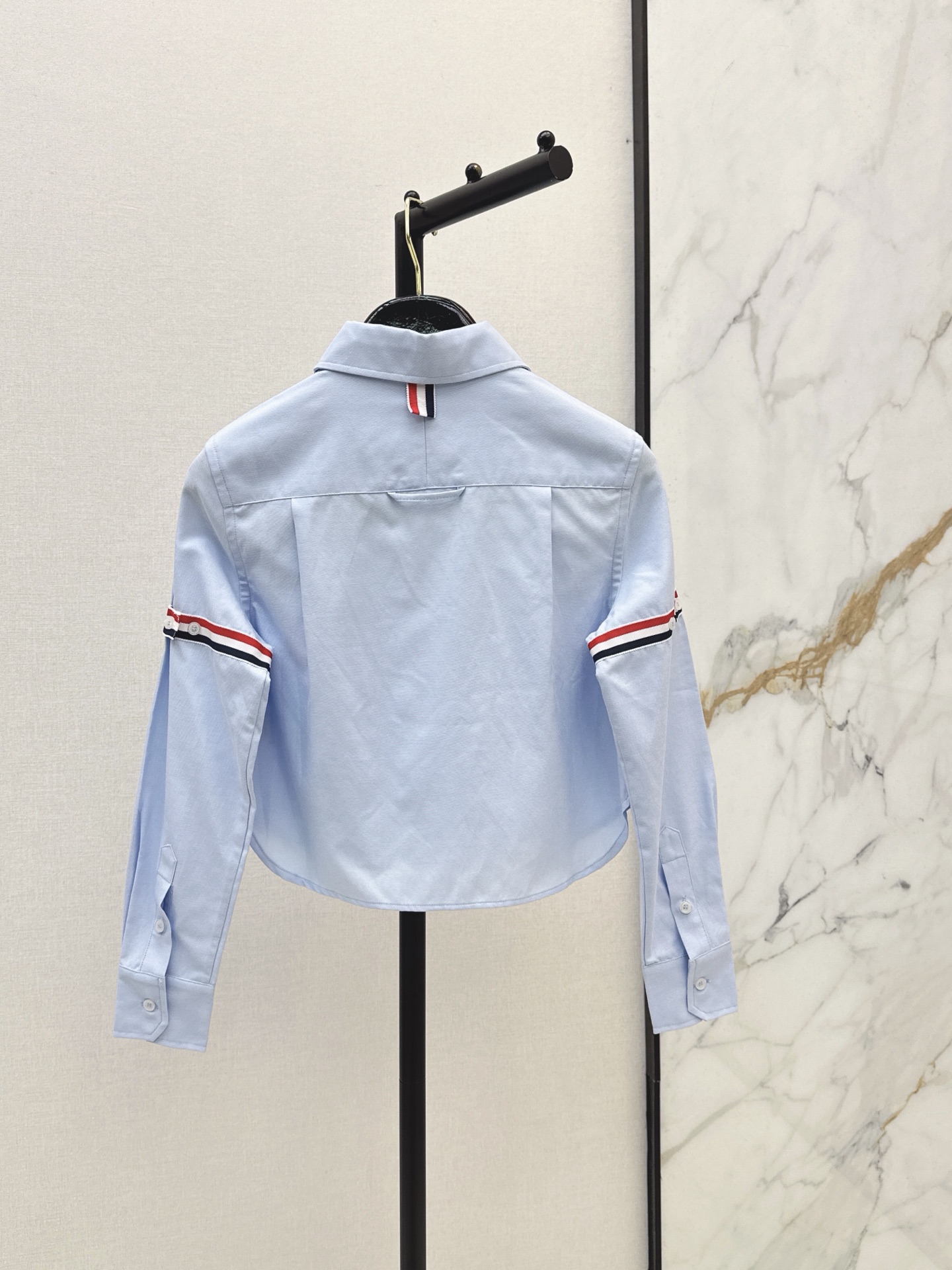 Thom 26fw cropped shirt