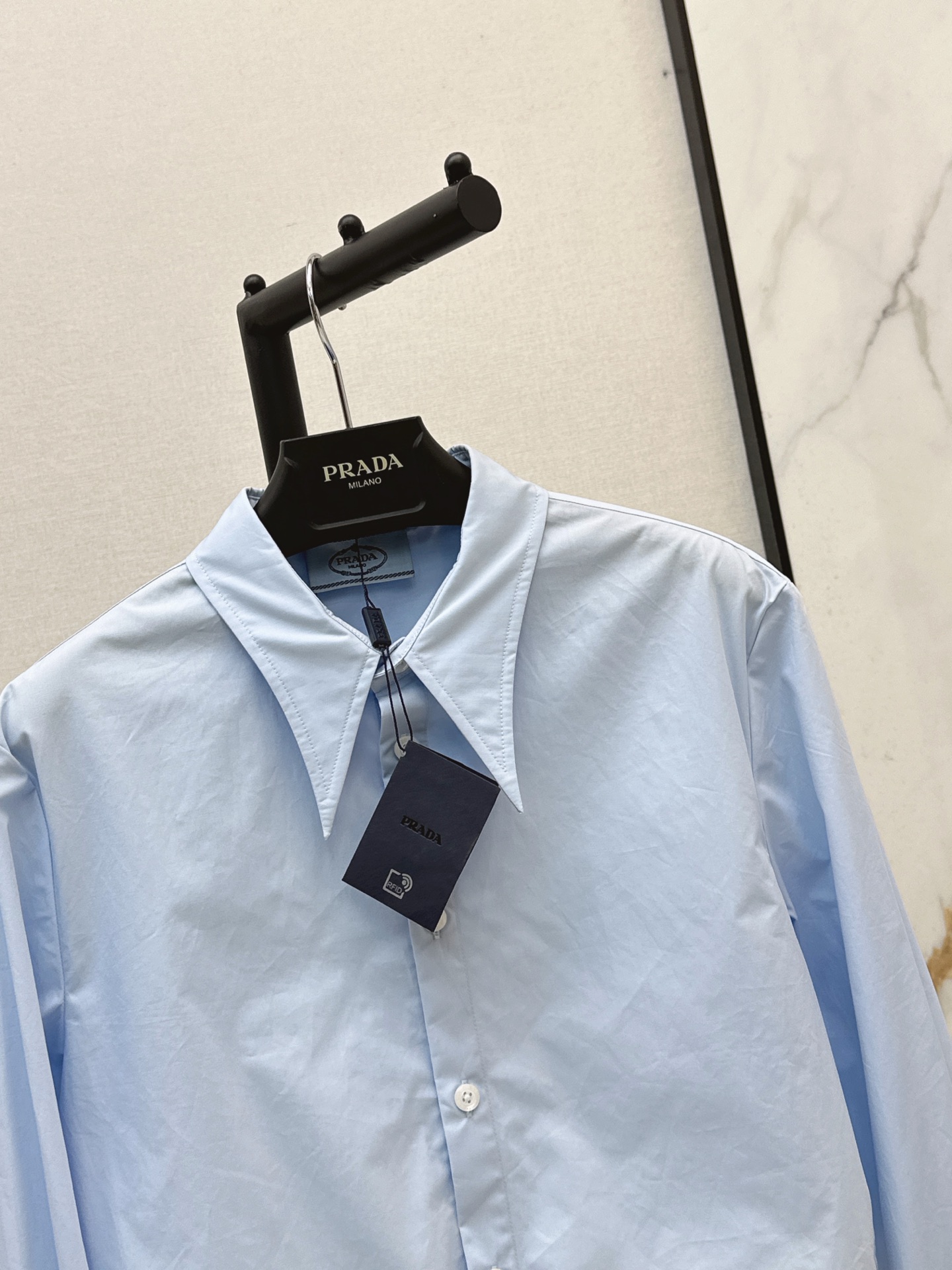 Pra 26fw cropped shirt