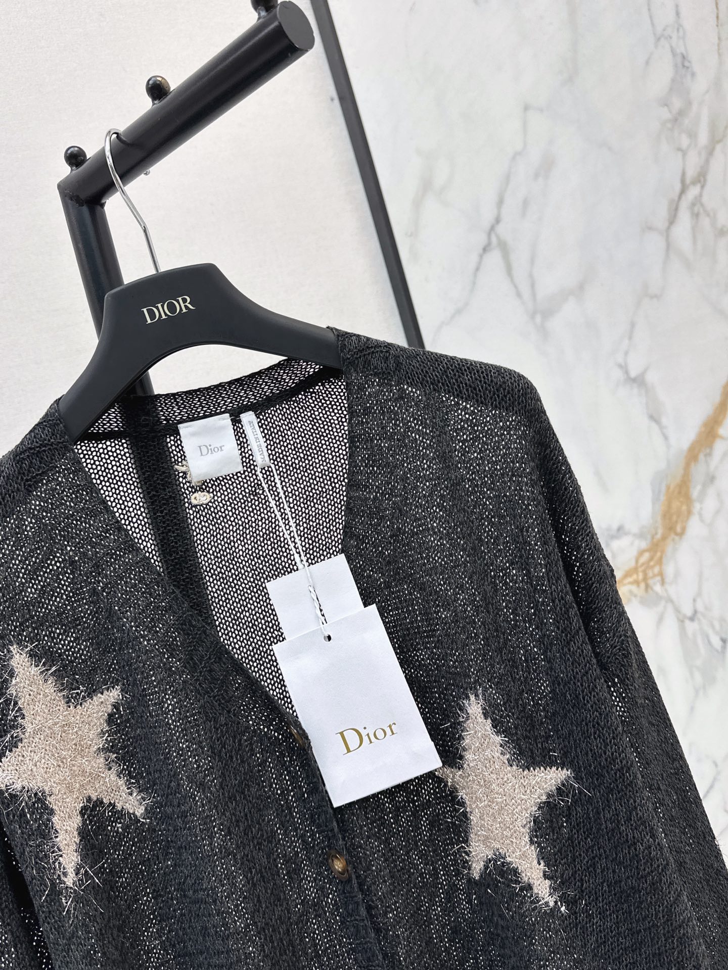 CD 26fw jacquard knit cardigan